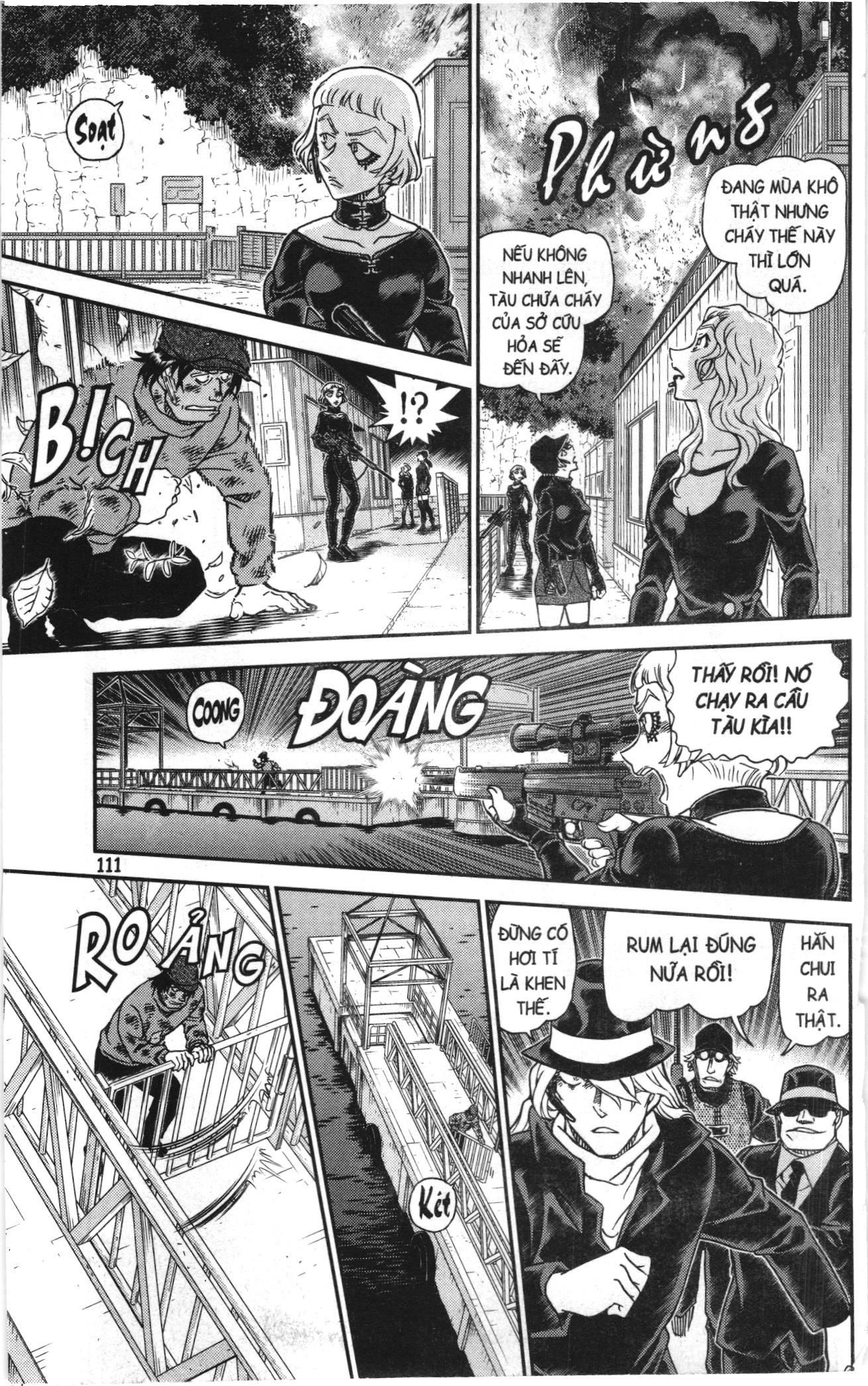 Thám tử lừng danh Conan Loạt truyện tranh Chap 1107 - Next Chap 1108