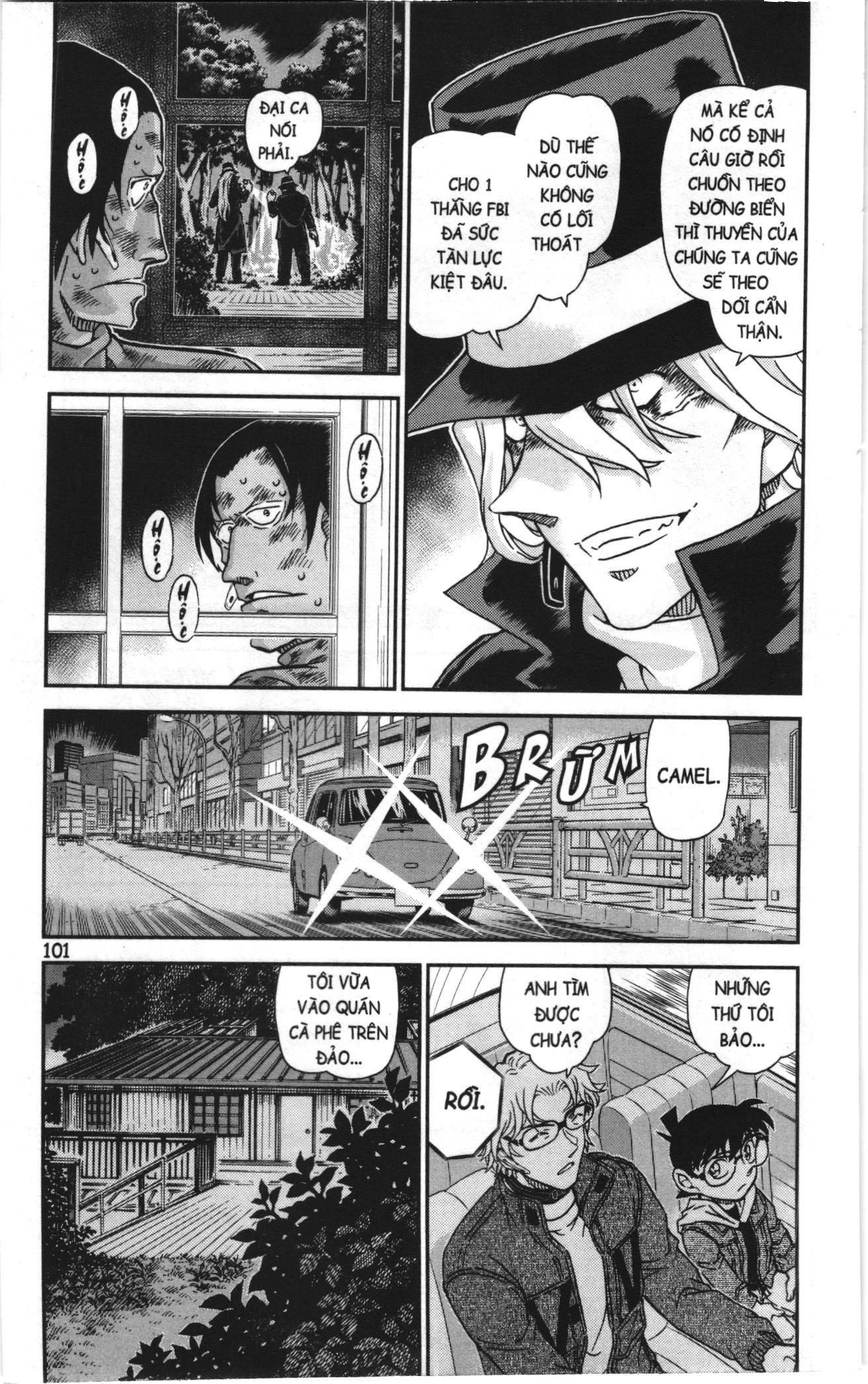 Thám tử lừng danh Conan Loạt truyện tranh Chap 1107 - Next Chap 1108