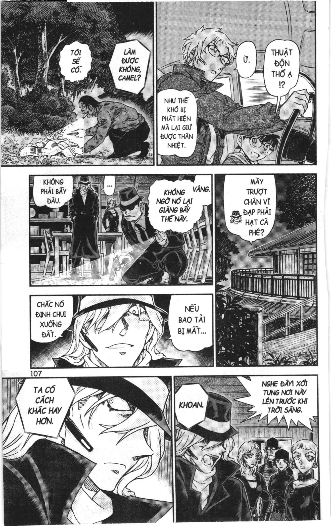 Thám tử lừng danh Conan Loạt truyện tranh Chap 1107 - Next Chap 1108