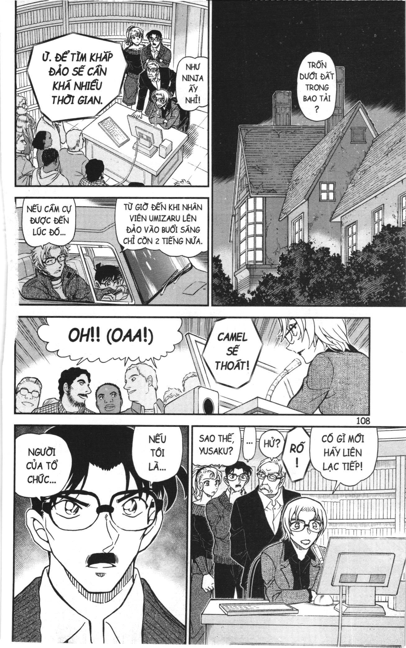 Thám tử lừng danh Conan Loạt truyện tranh Chap 1107 - Next Chap 1108