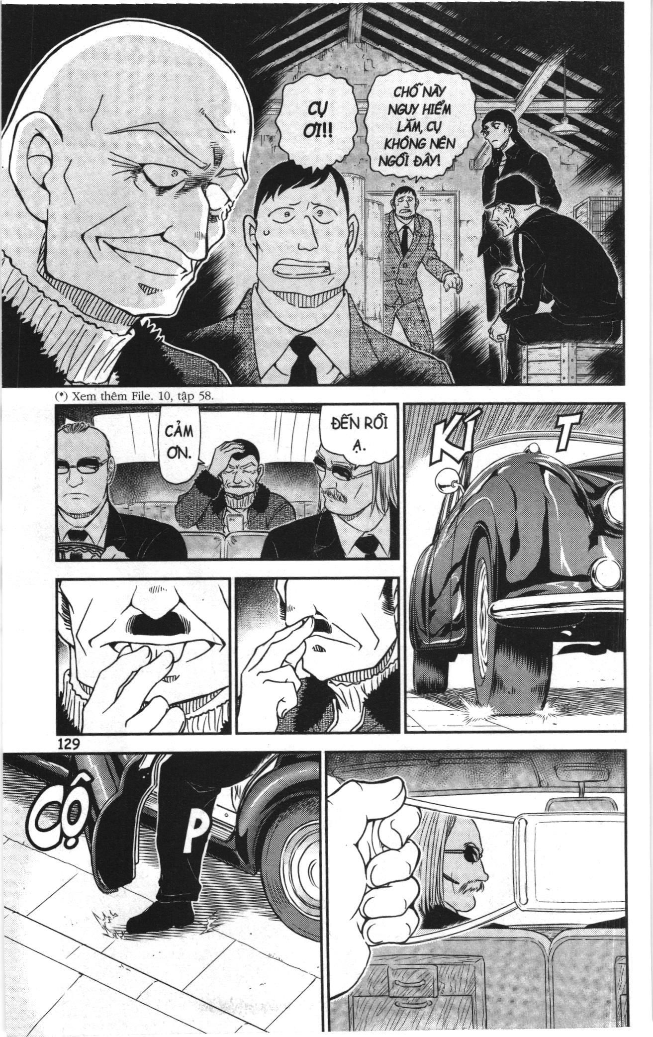 Thám tử lừng danh Conan Loạt truyện tranh Chap 1108 - Next Chap 1109