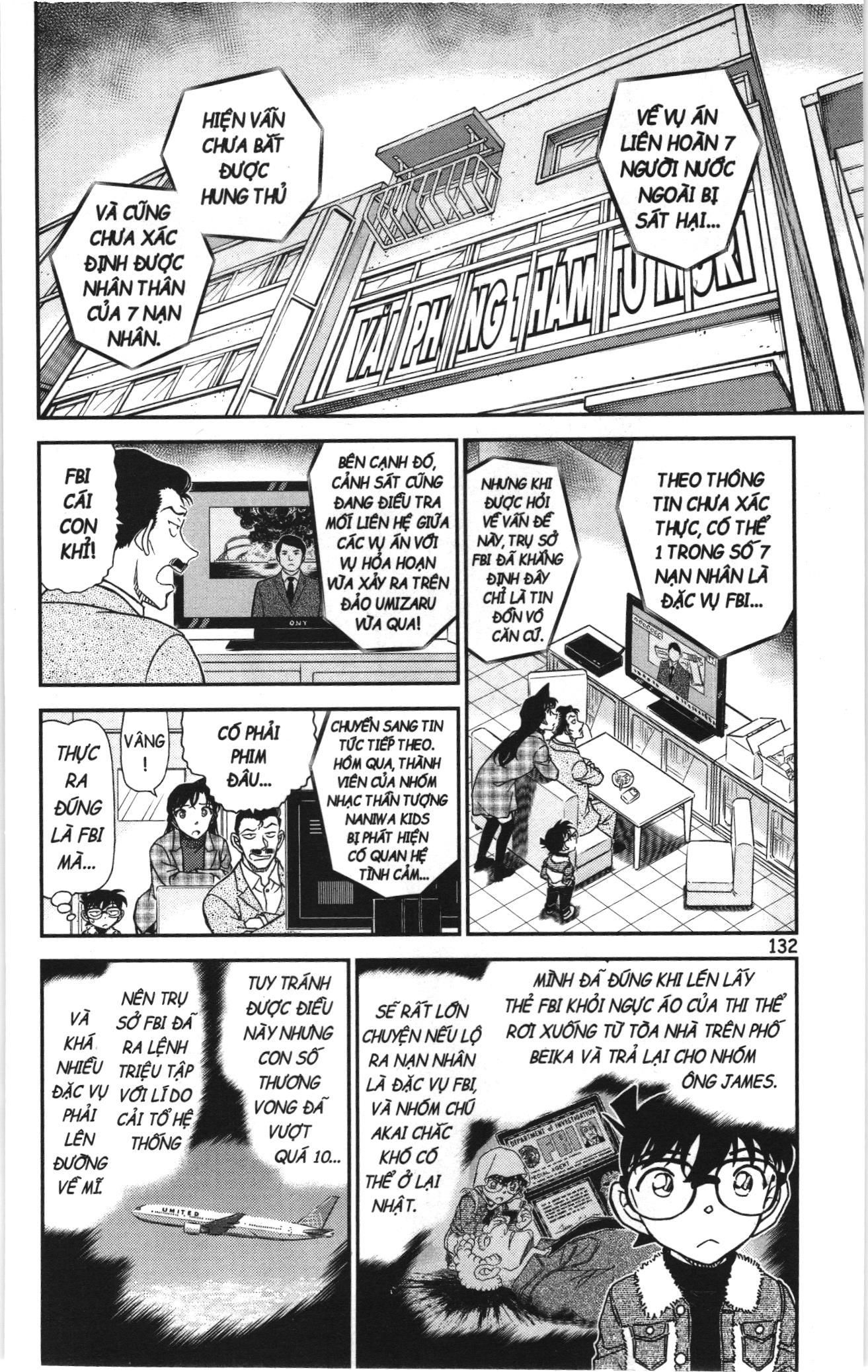 Thám tử lừng danh Conan Loạt truyện tranh Chap 1109 - Next Chap 1110