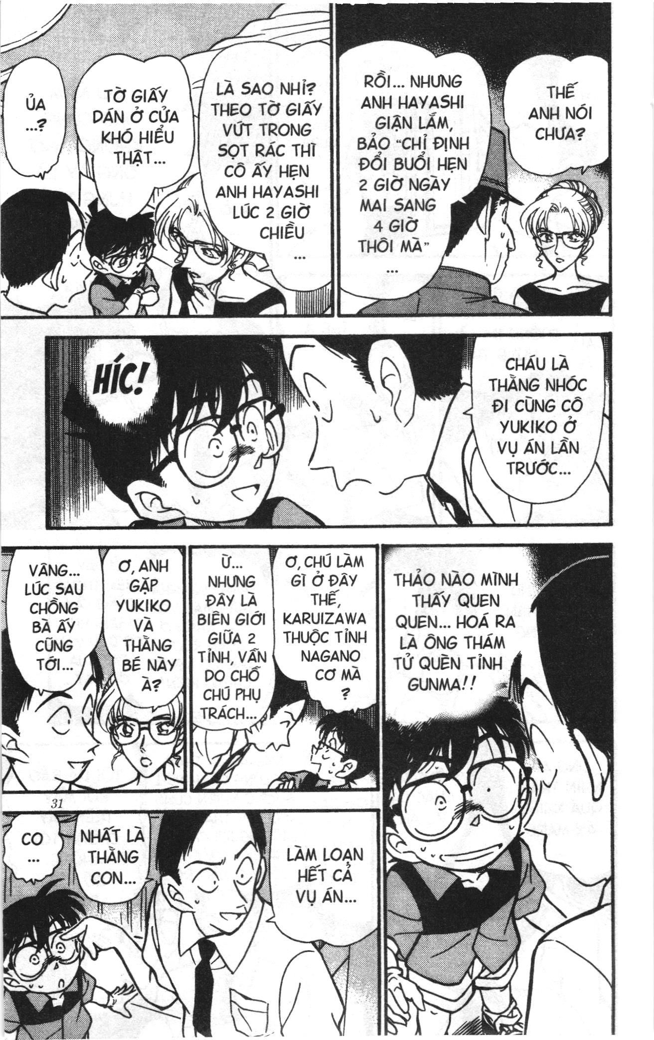 Thám tử lừng danh Conan Loạt truyện tranh Chap 275 - Next Chap 276