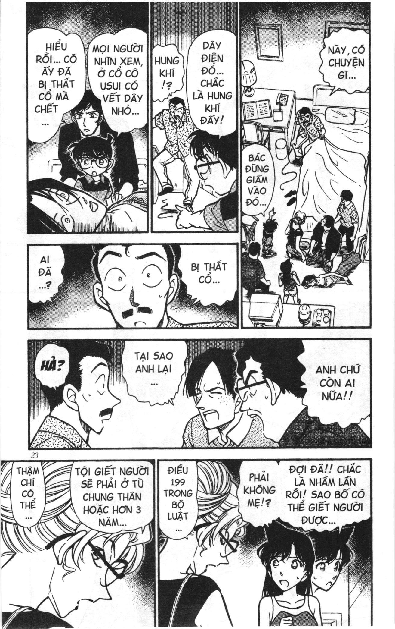 Thám tử lừng danh Conan Loạt truyện tranh Chap 275 - Next Chap 276