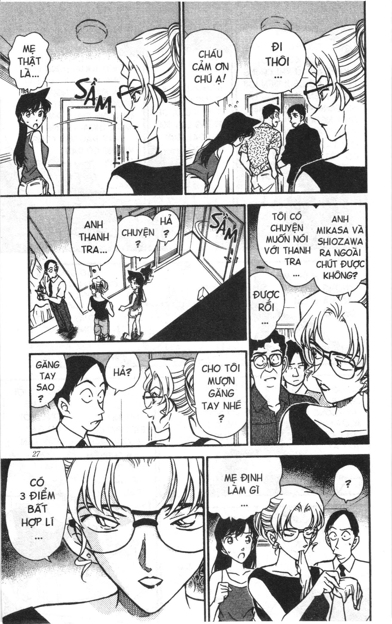 Thám tử lừng danh Conan Loạt truyện tranh Chap 275 - Next Chap 276