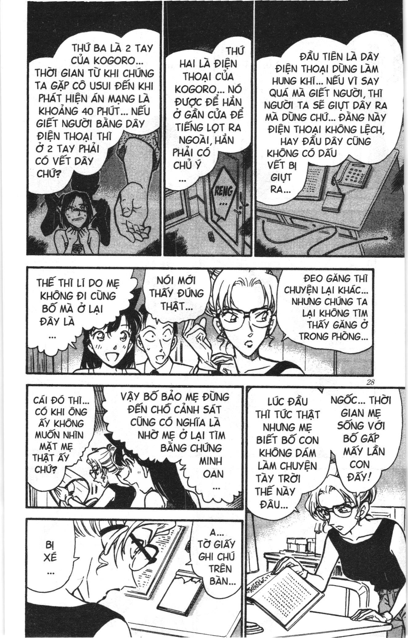 Thám tử lừng danh Conan Loạt truyện tranh Chap 275 - Next Chap 276
