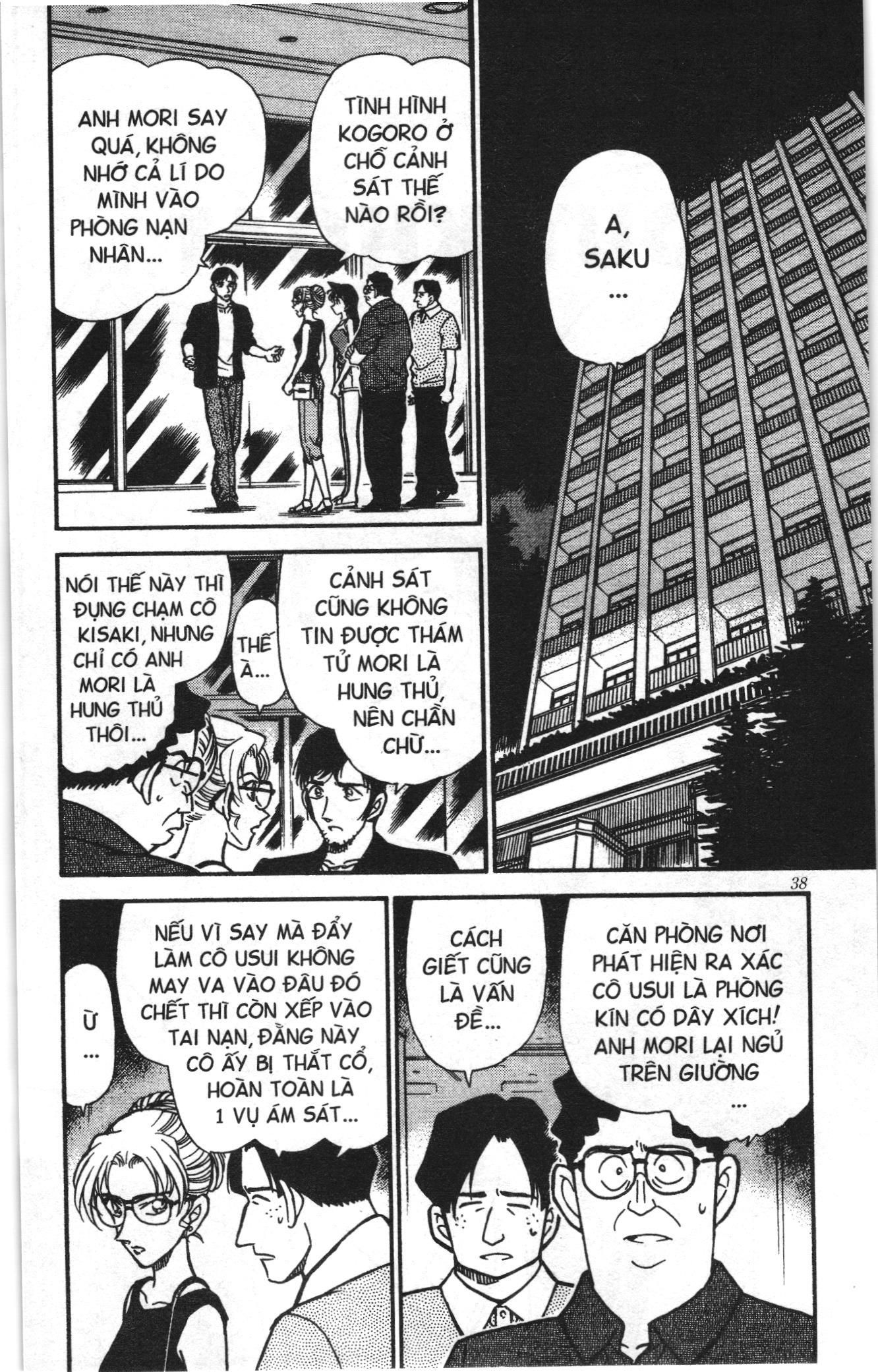 Thám tử lừng danh Conan Loạt truyện tranh Chap 276 - Next Chap 277