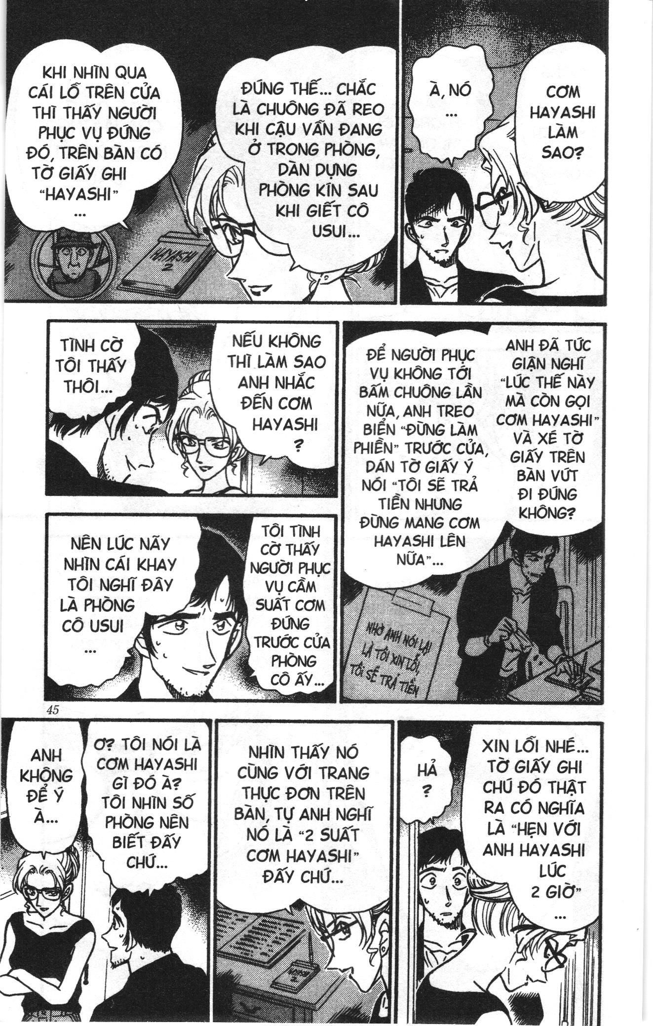 Thám tử lừng danh Conan Loạt truyện tranh Chap 276 - Next Chap 277