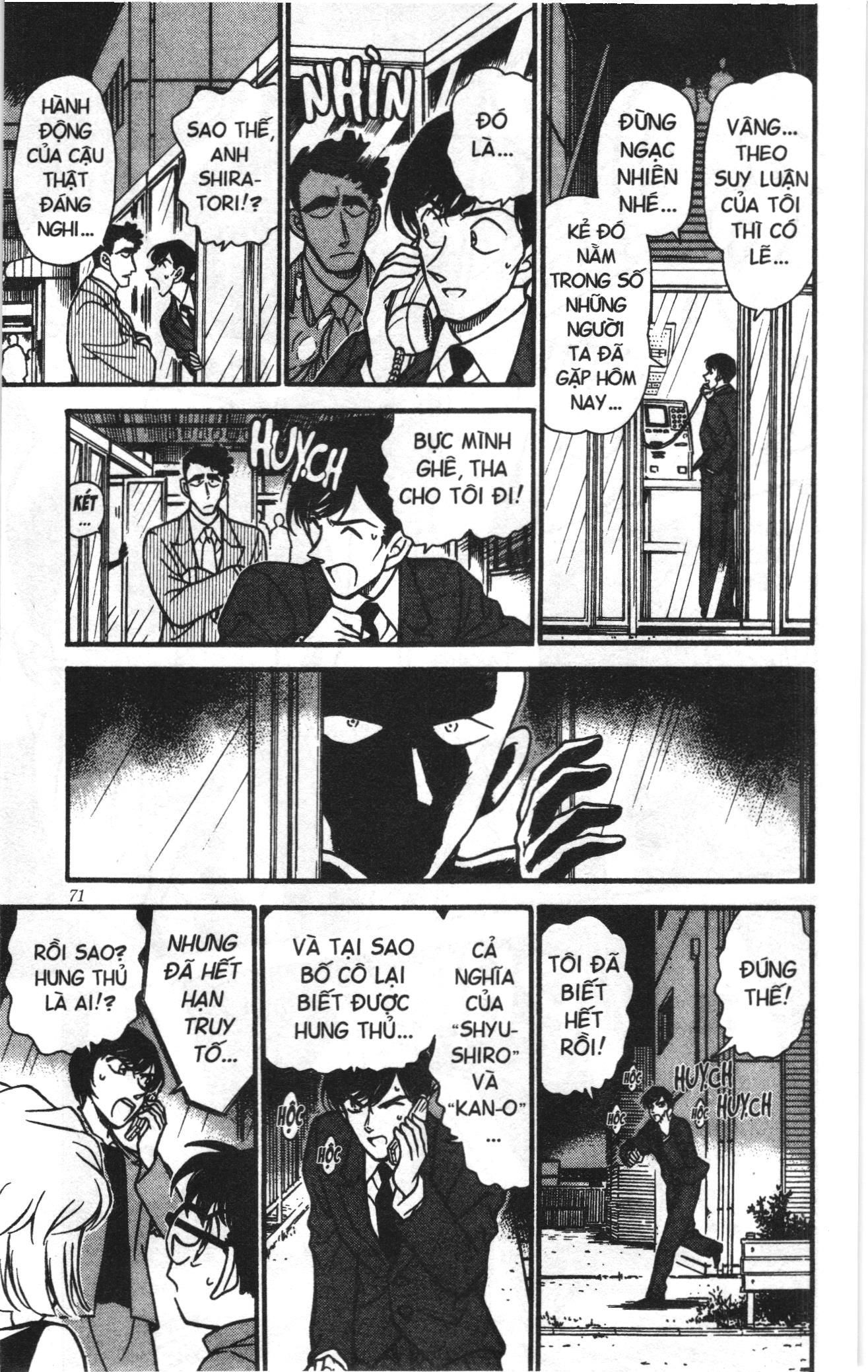 Thám tử lừng danh Conan Loạt truyện tranh Chap 277 - Next Chap 278