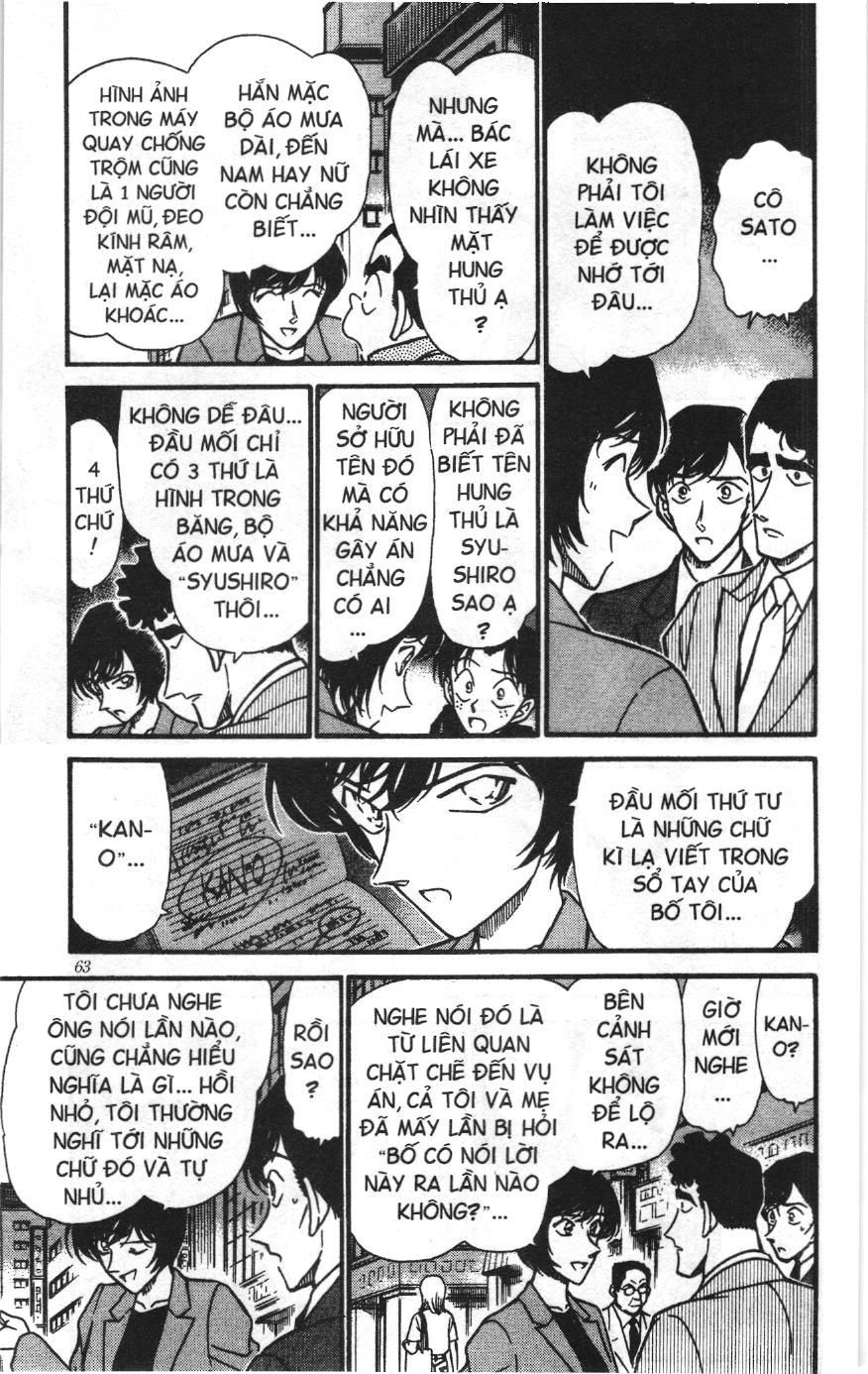 Thám tử lừng danh Conan Loạt truyện tranh Chap 277 - Next Chap 278