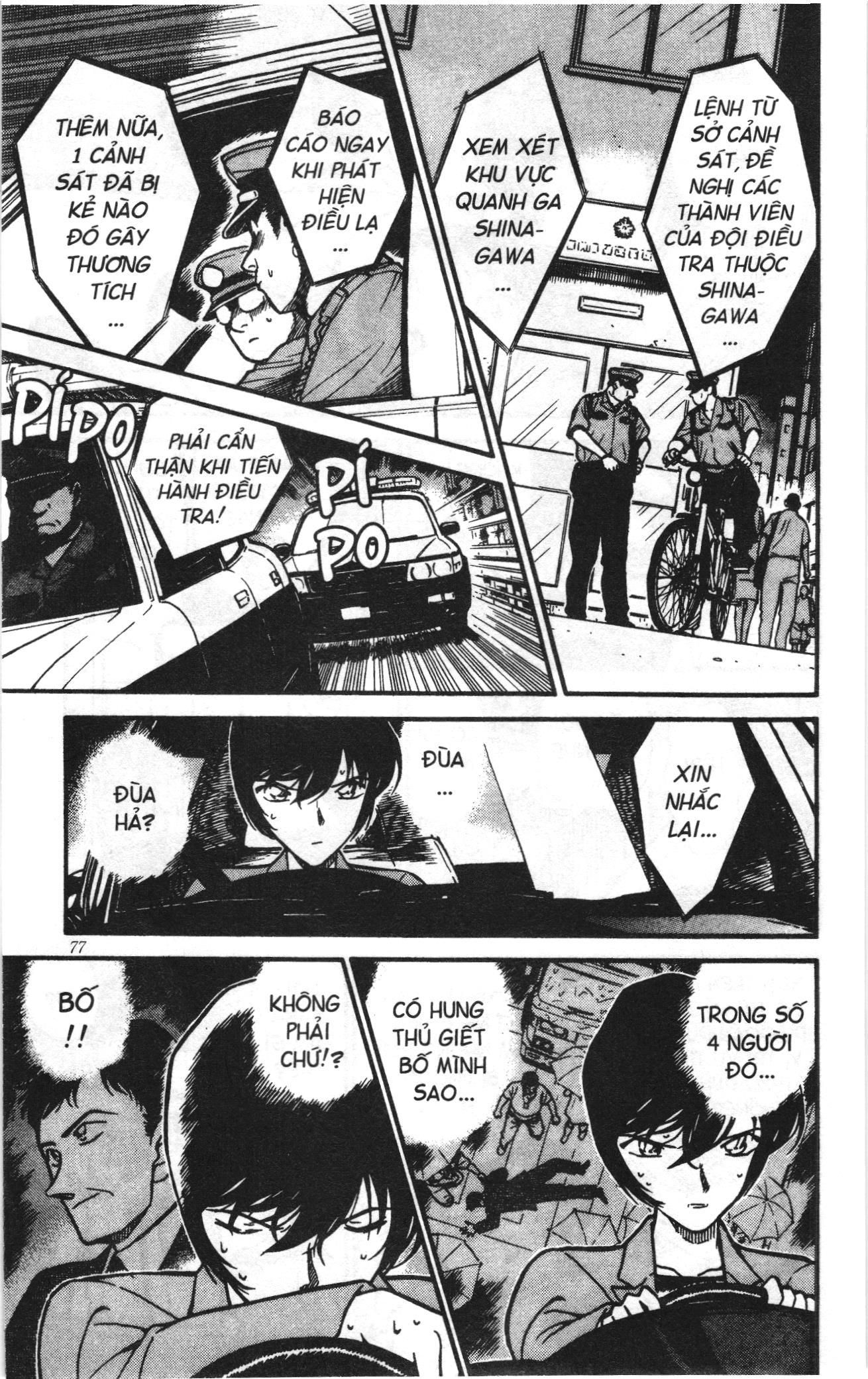 Thám tử lừng danh Conan Loạt truyện tranh Chap 278 - Next Chap 279
