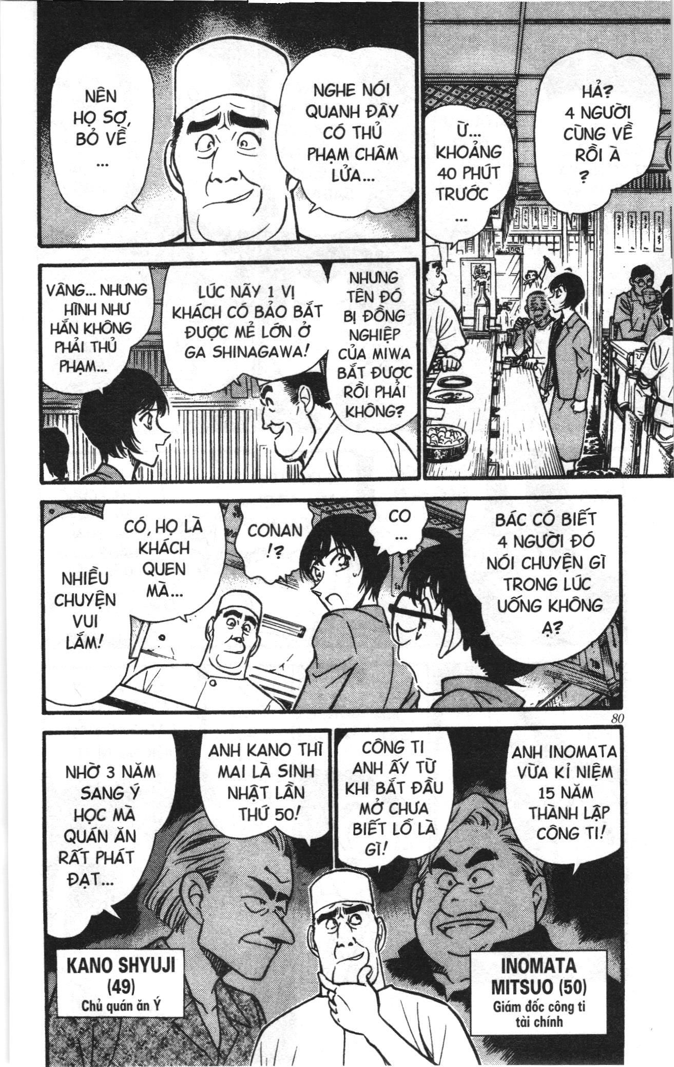 Thám tử lừng danh Conan Loạt truyện tranh Chap 278 - Next Chap 279