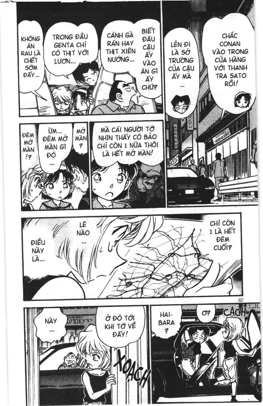 Thám tử lừng danh Conan Loạt truyện tranh Chap 278 - Next Chap 279