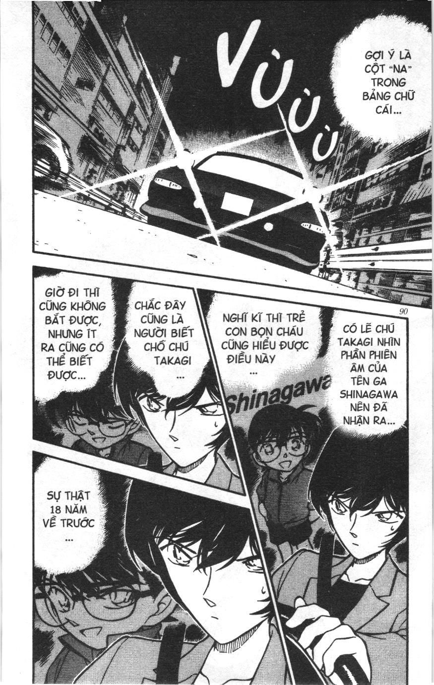 Thám tử lừng danh Conan Loạt truyện tranh Chap 279 - Next Chap 280