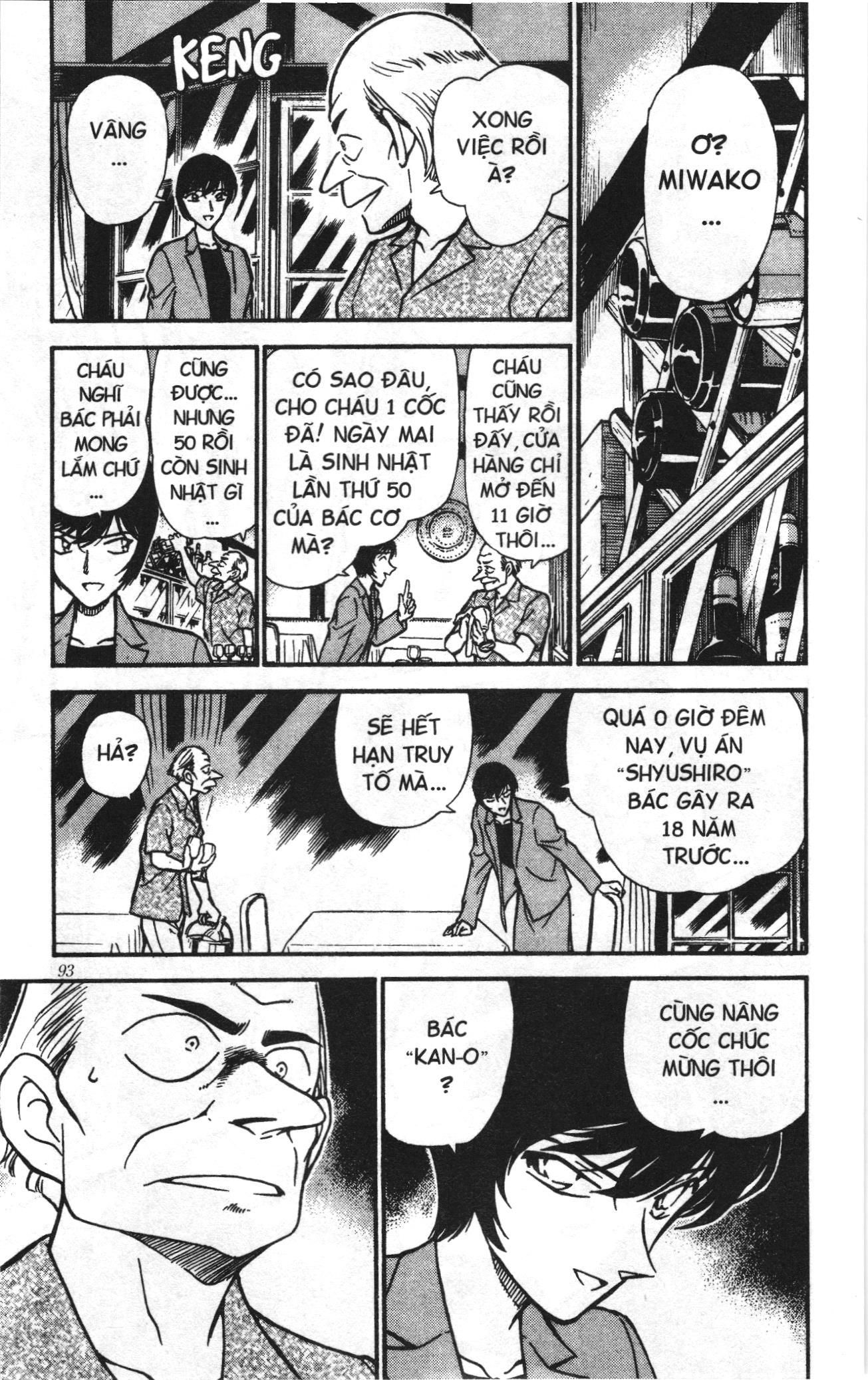 Thám tử lừng danh Conan Loạt truyện tranh Chap 279 - Next Chap 280