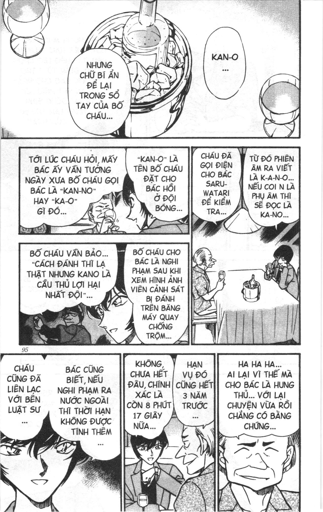 Thám tử lừng danh Conan Loạt truyện tranh Chap 279 - Next Chap 280