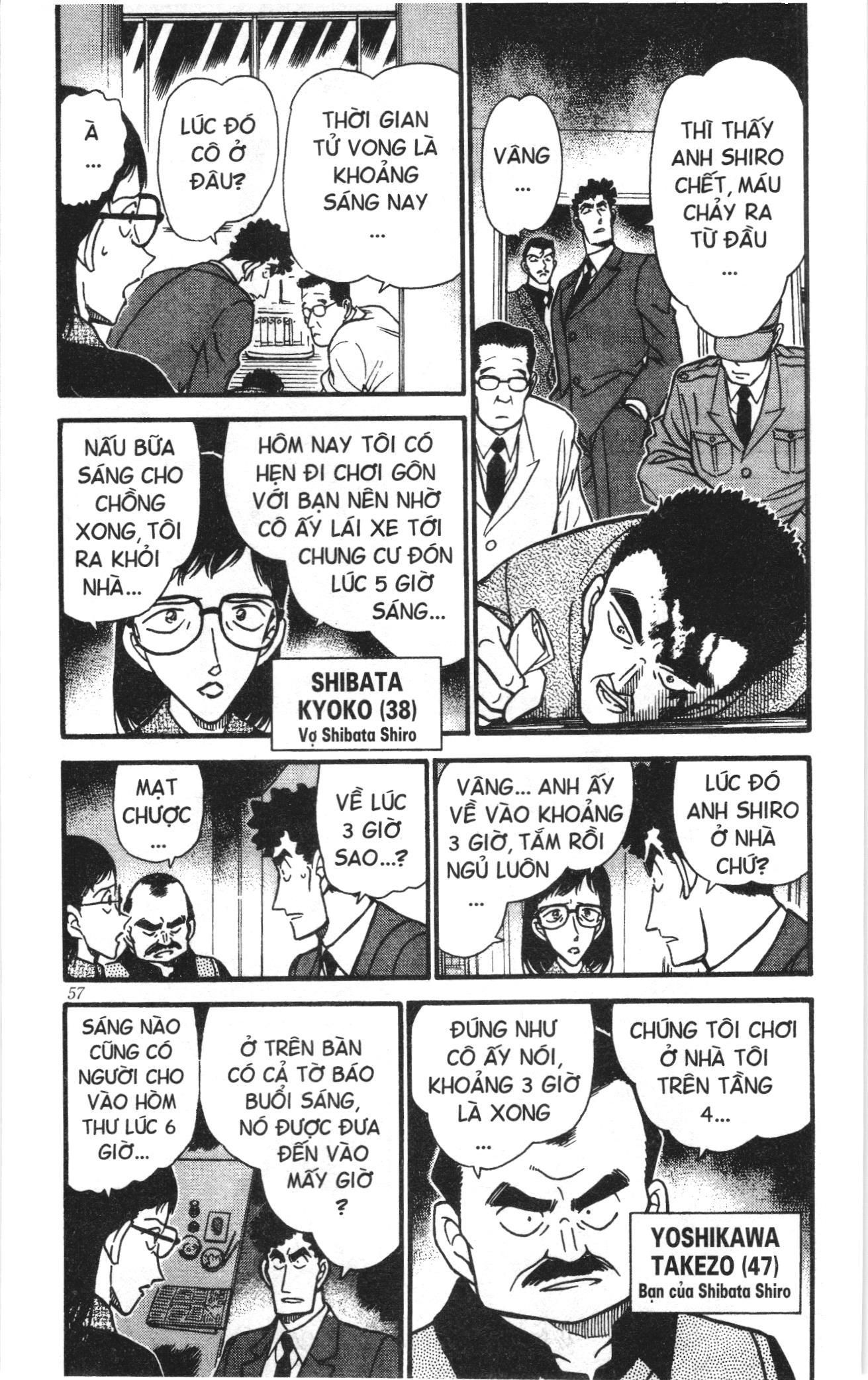 Thám tử lừng danh Conan Loạt truyện tranh Chap 287 - Next Chap 288