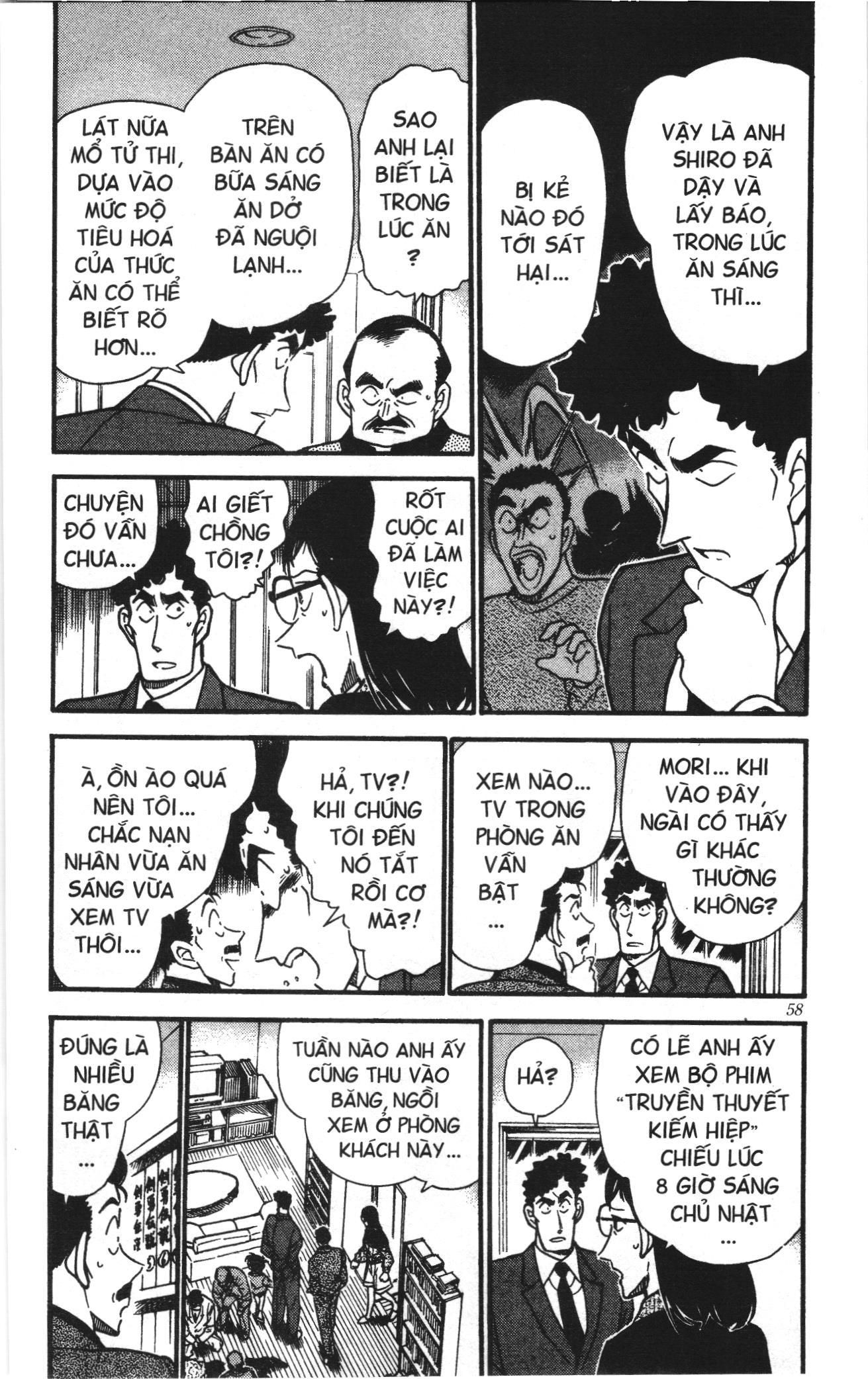 Thám tử lừng danh Conan Loạt truyện tranh Chap 287 - Next Chap 288