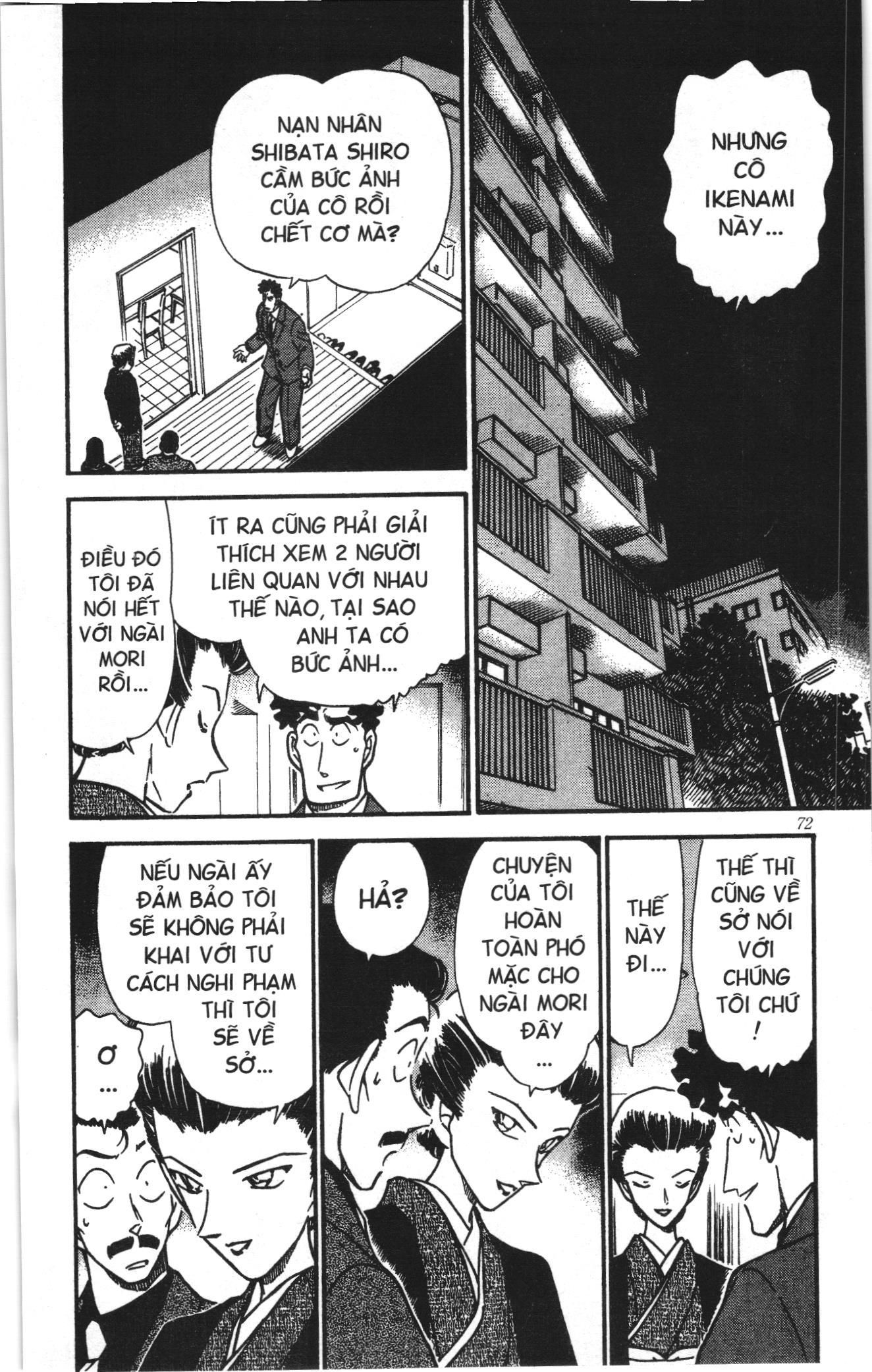 Thám tử lừng danh Conan Loạt truyện tranh Chap 288 - Next Chap 289