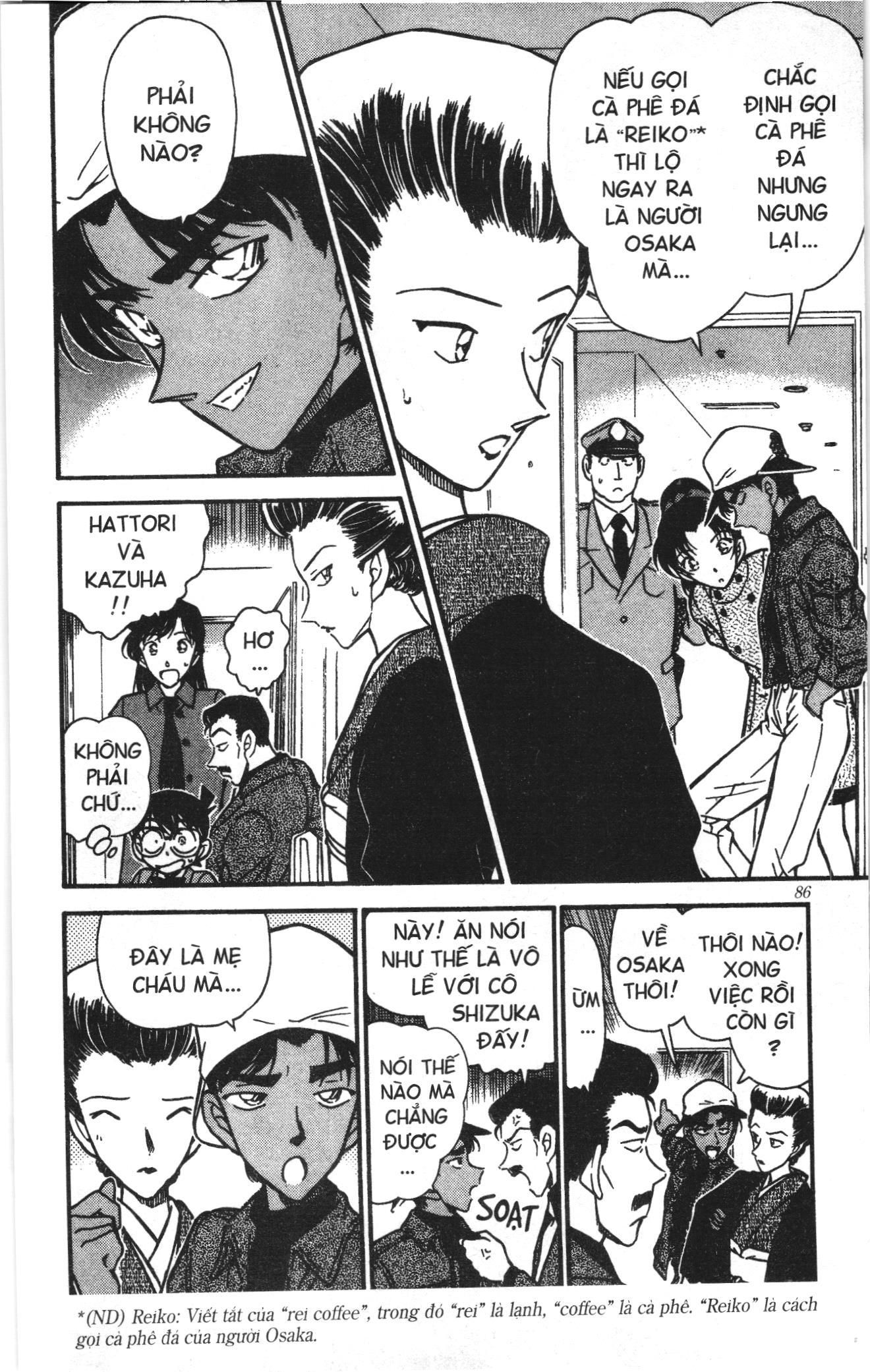 Thám tử lừng danh Conan Loạt truyện tranh Chap 288 - Next Chap 289