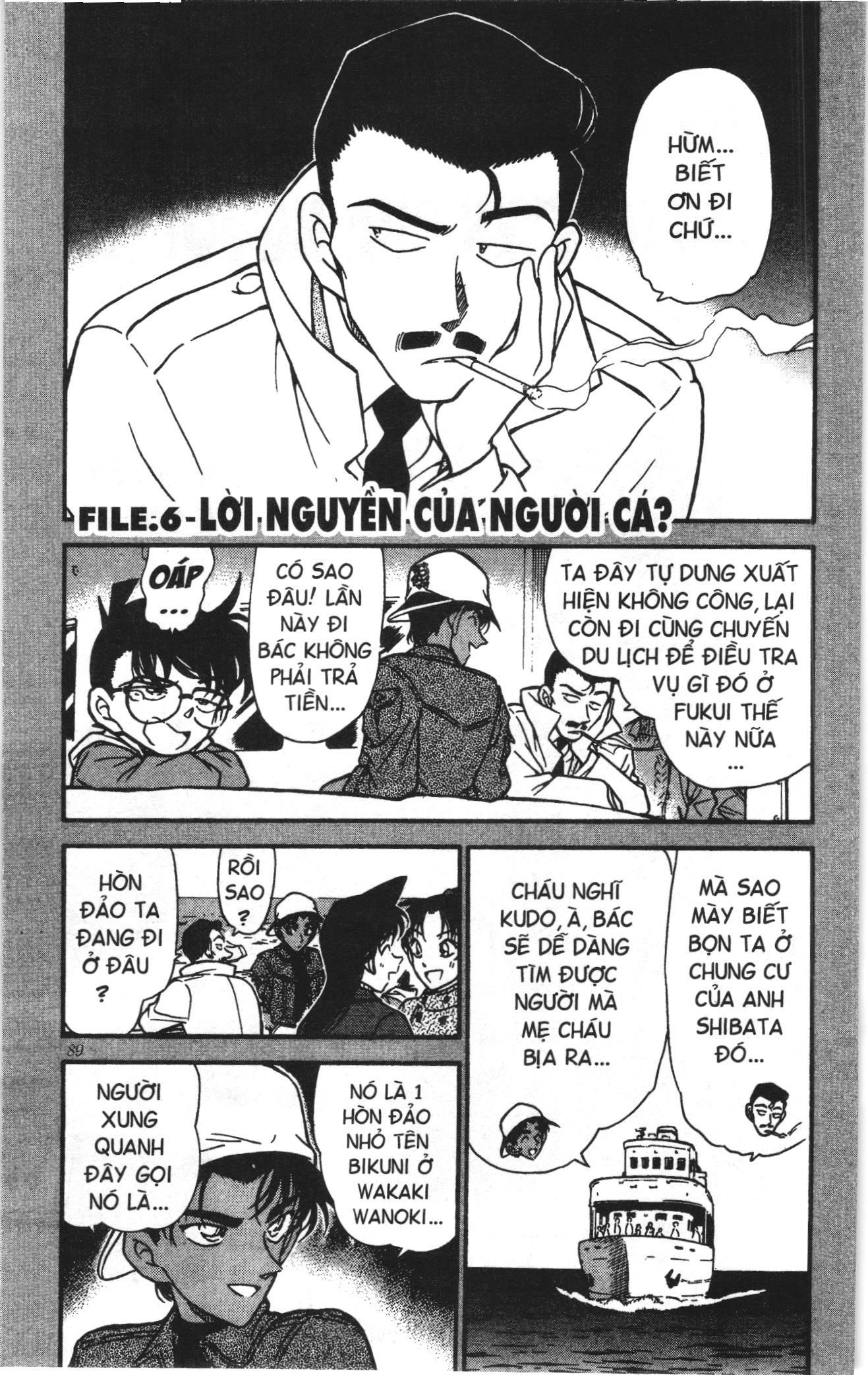Thám tử lừng danh Conan Loạt truyện tranh Chap 288 - Next Chap 289