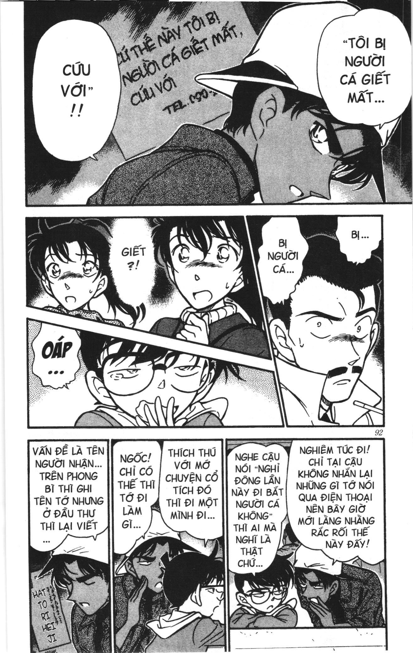 Thám tử lừng danh Conan Loạt truyện tranh Chap 289 - Next Chap 290