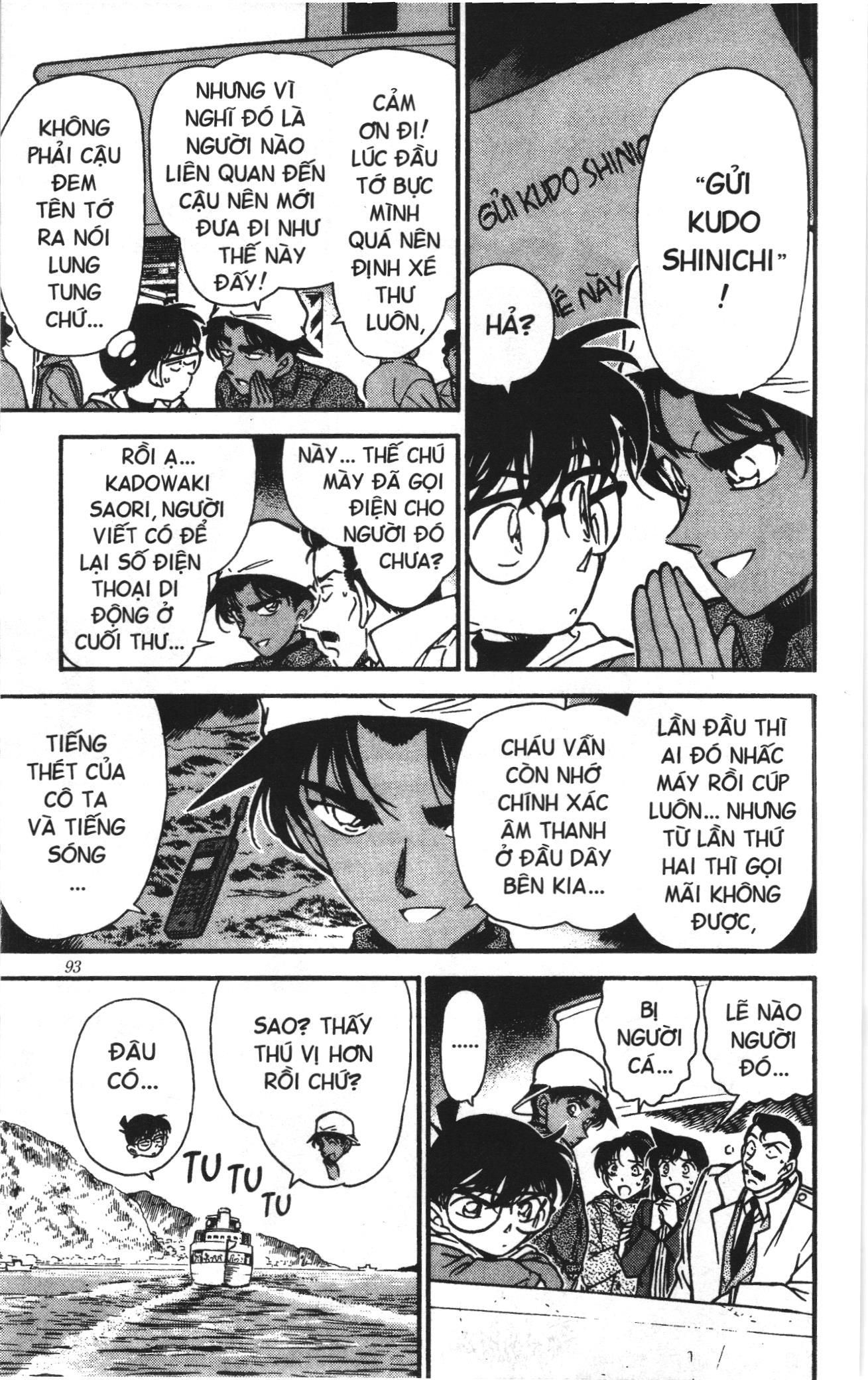 Thám tử lừng danh Conan Loạt truyện tranh Chap 289 - Next Chap 290
