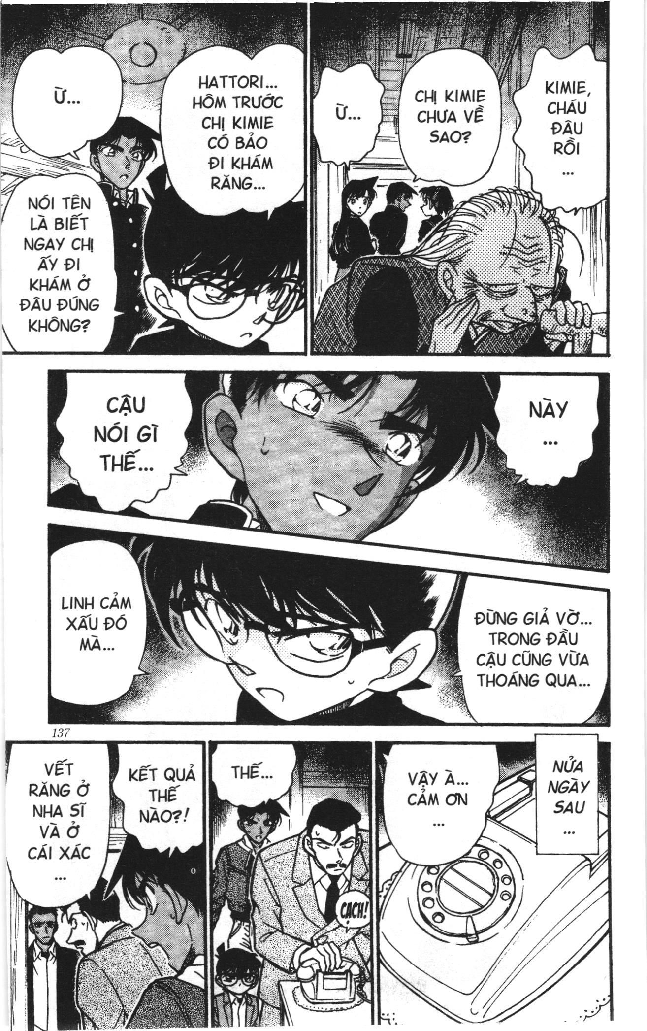 Thám tử lừng danh Conan Loạt truyện tranh Chap 291 - Next Chap 292