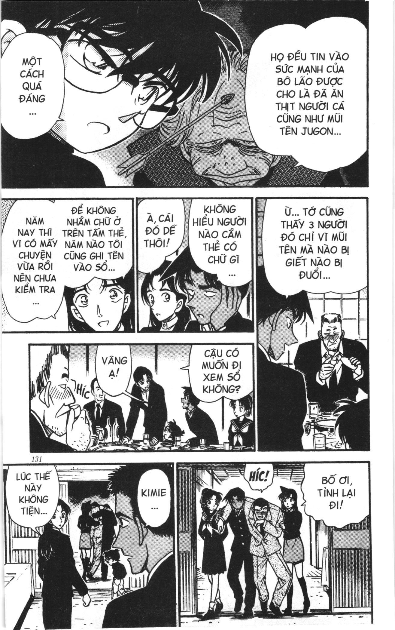 Thám tử lừng danh Conan Loạt truyện tranh Chap 291 - Next Chap 292