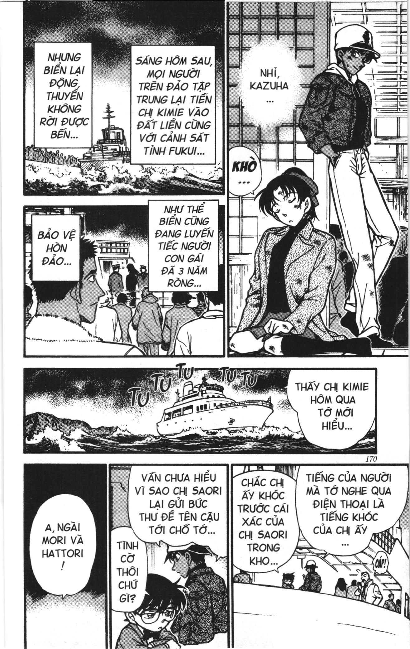 Thám tử lừng danh Conan Loạt truyện tranh Chap 293 - Next Chap 294