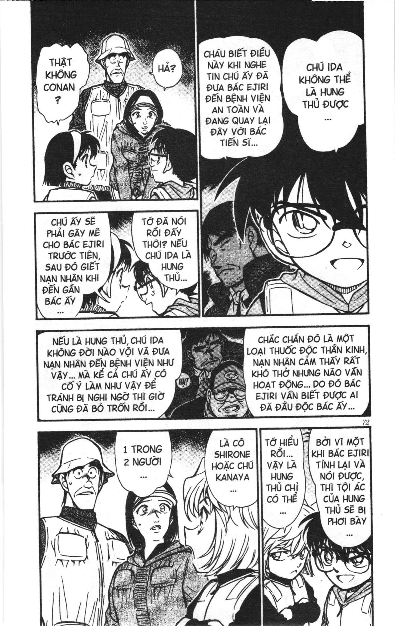Thám tử lừng danh Conan Loạt truyện tranh Chap 471 - Next Chap 472