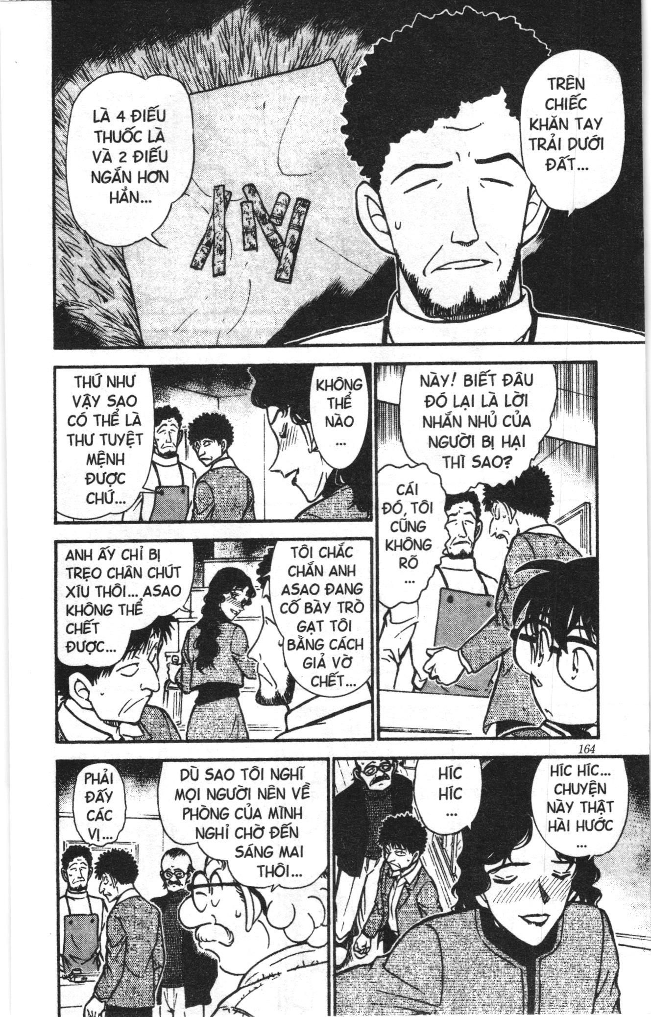 Thám tử lừng danh Conan Loạt truyện tranh Chap 476 - Next Chap 477