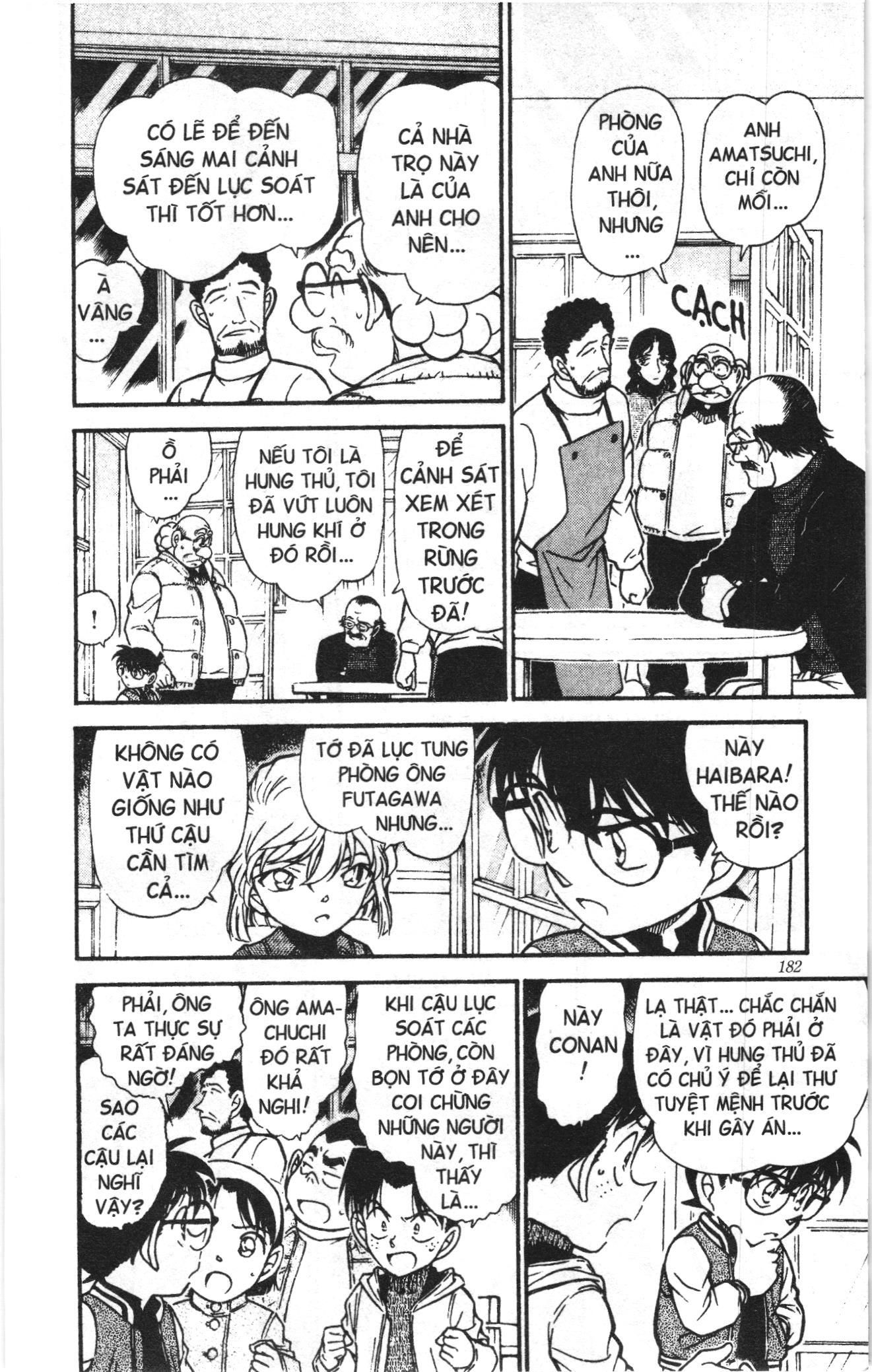 Thám tử lừng danh Conan Loạt truyện tranh Chap 477 - Next Chap 478