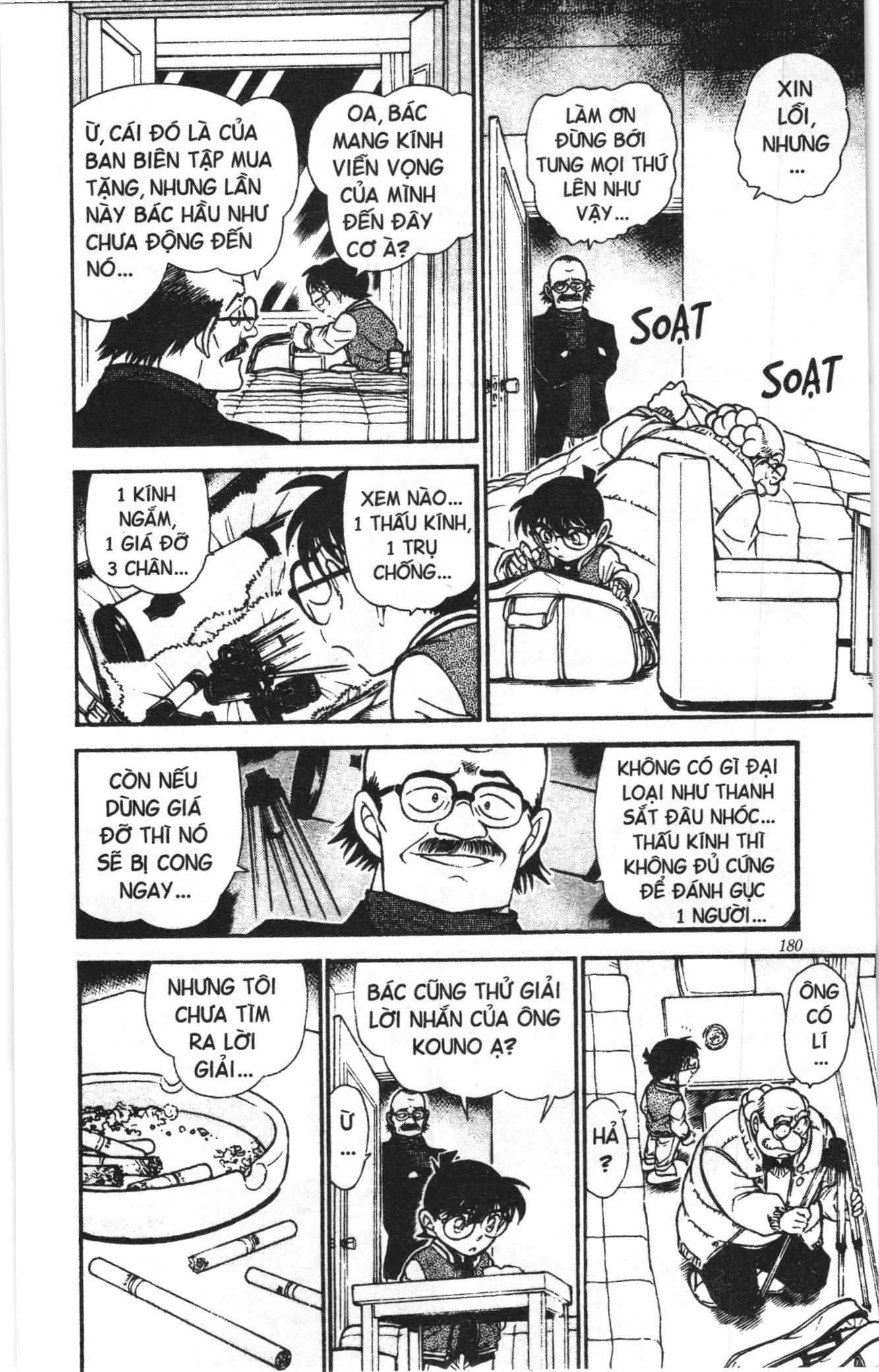 Thám tử lừng danh Conan Loạt truyện tranh Chap 477 - Next Chap 478