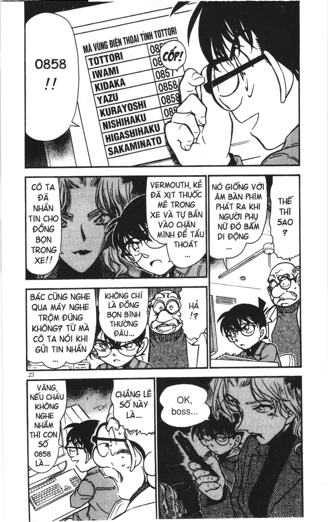 Thám tử lừng danh Conan Loạt truyện tranh Chap 479 - Next Chap 480