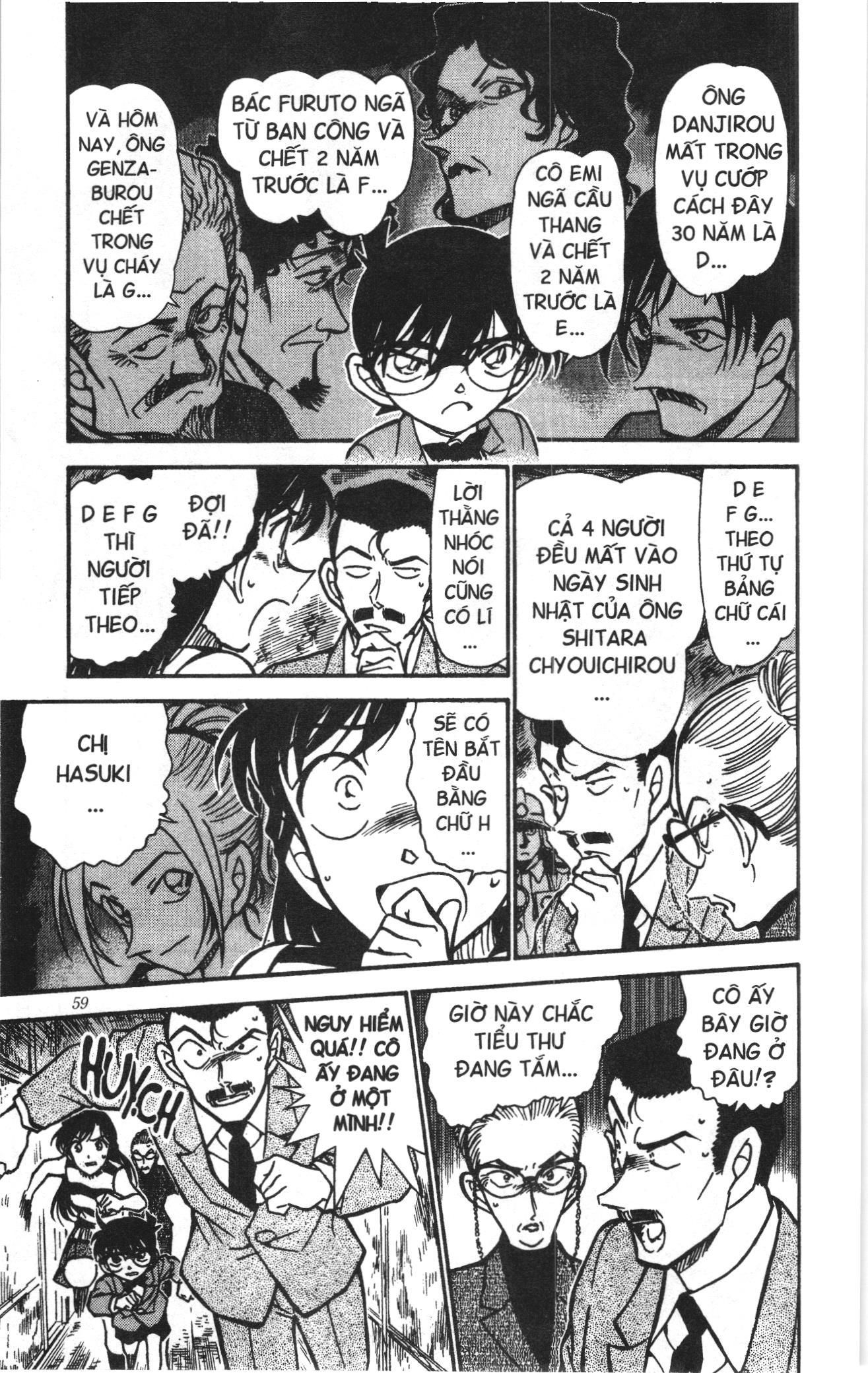 Thám tử lừng danh Conan Loạt truyện tranh Chap 481 - Next Chap 482