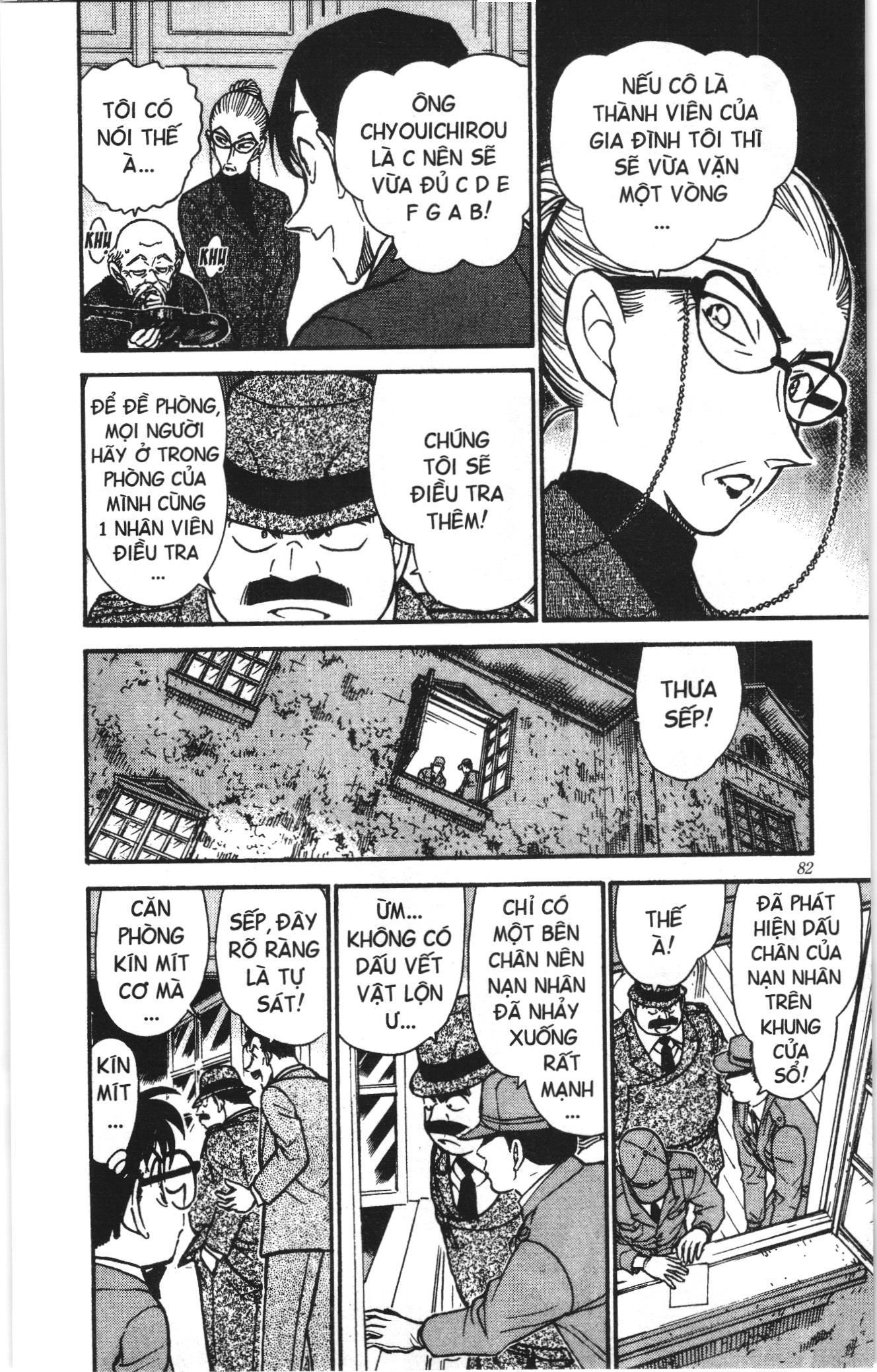 Thám tử lừng danh Conan Loạt truyện tranh Chap 482 - Next Chap 483