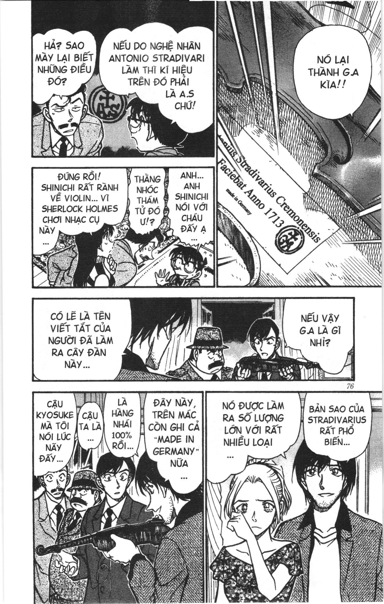 Thám tử lừng danh Conan Loạt truyện tranh Chap 482 - Next Chap 483