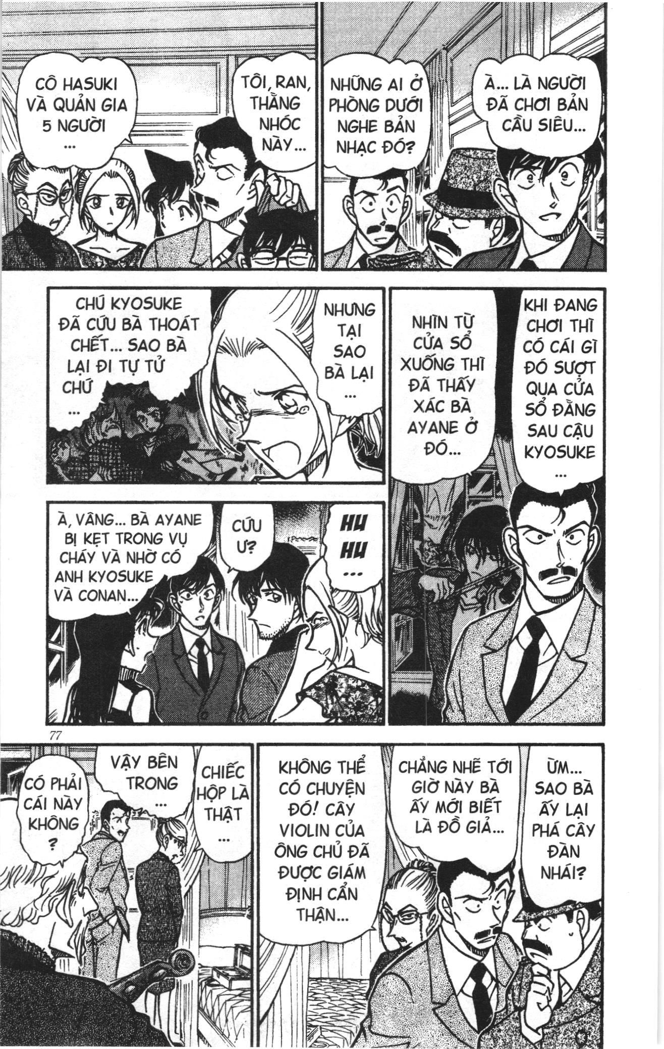 Thám tử lừng danh Conan Loạt truyện tranh Chap 482 - Next Chap 483
