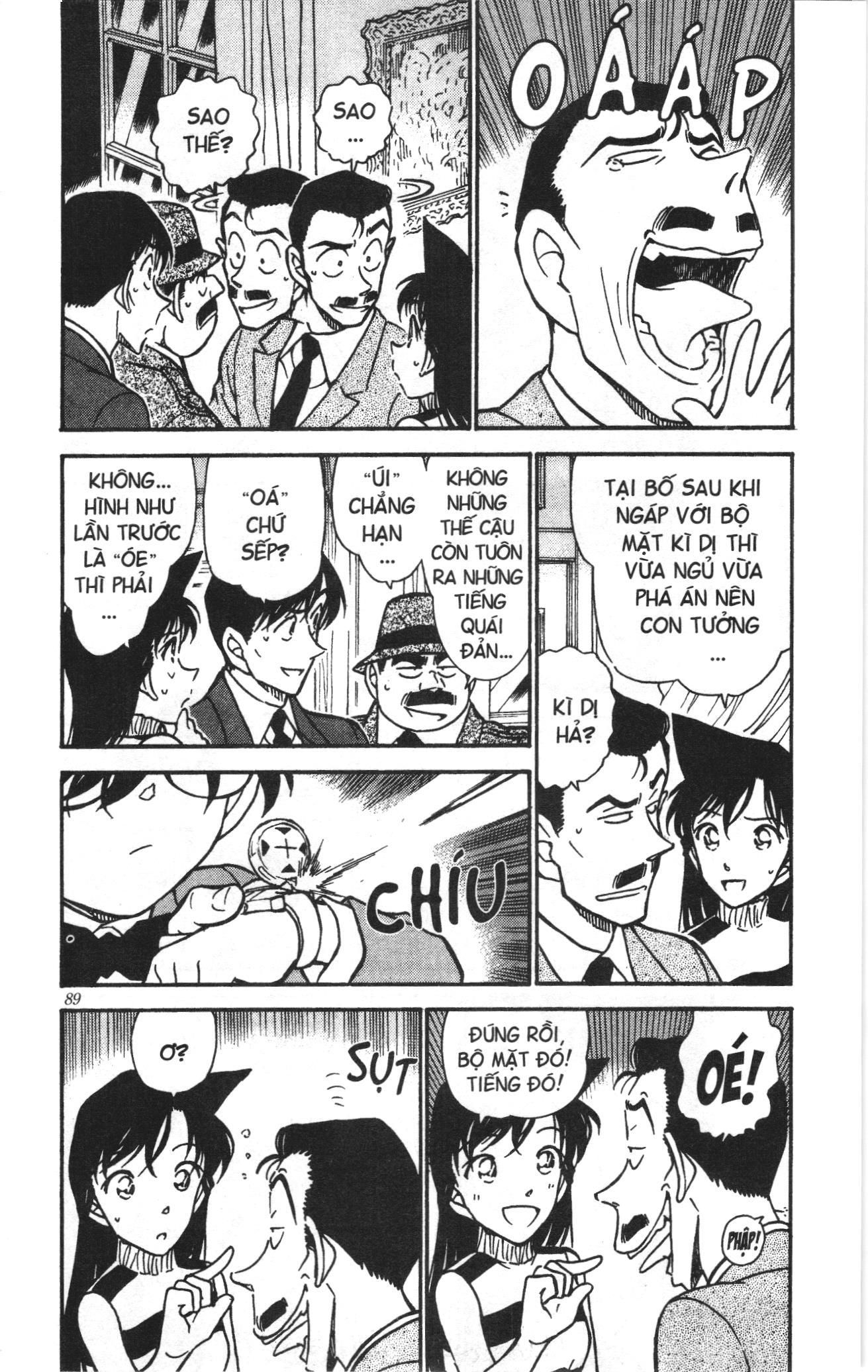 Thám tử lừng danh Conan Loạt truyện tranh Chap 483 - Next Chap 484