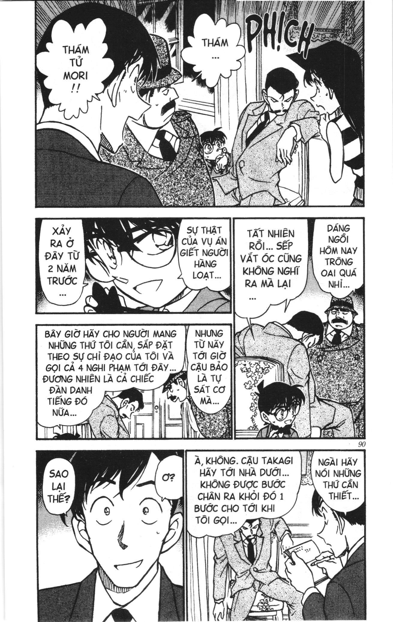 Thám tử lừng danh Conan Loạt truyện tranh Chap 483 - Next Chap 484
