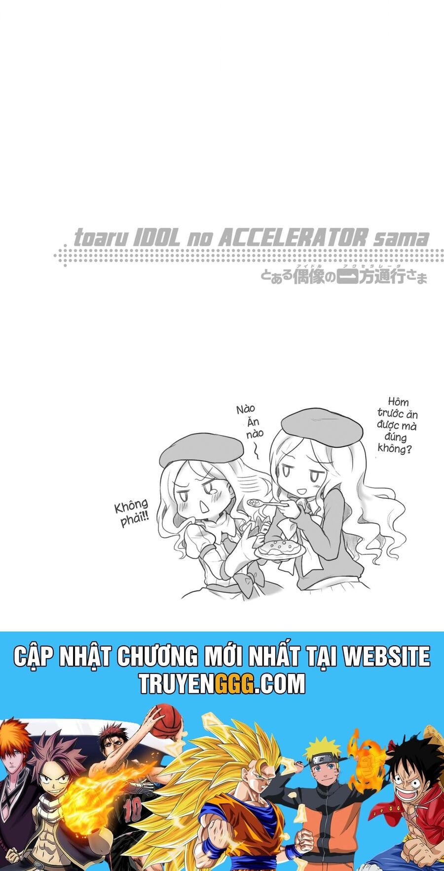 Toaru Idol No Accelerator-Sama Chap 25 - Next Chap 26