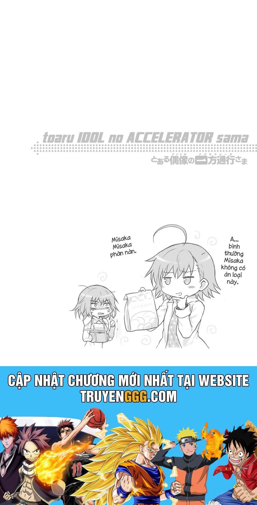 Toaru Idol No Accelerator-Sama Chap 31 - Next Chap 32