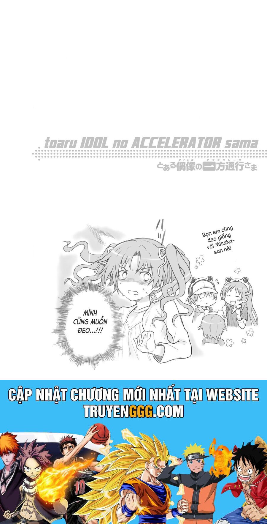Toaru Idol No Accelerator-Sama Chap 33 - Next Chap 34