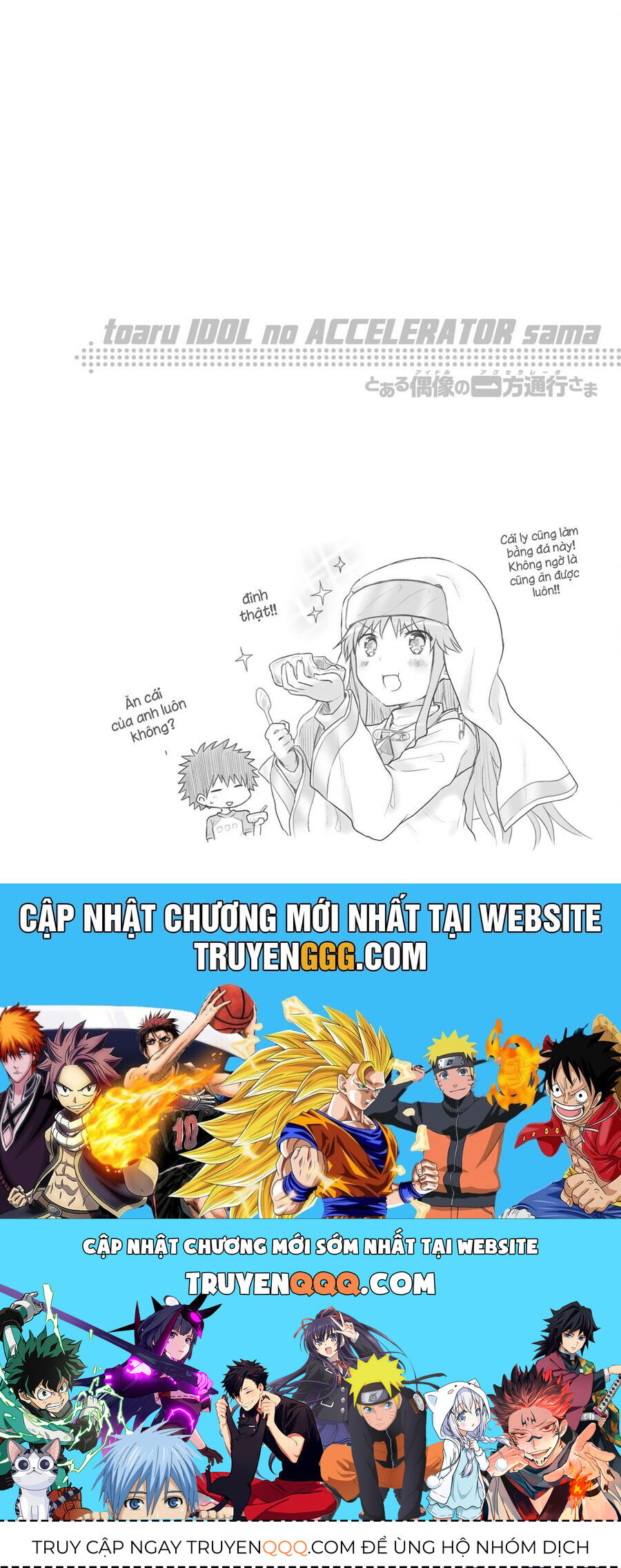 Toaru Idol No Accelerator-Sama Chap 36 - Next Chap 37