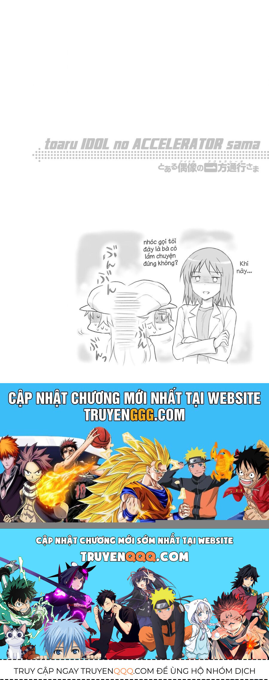 Toaru Idol No Accelerator-Sama Chap 38 - Next Chap 39