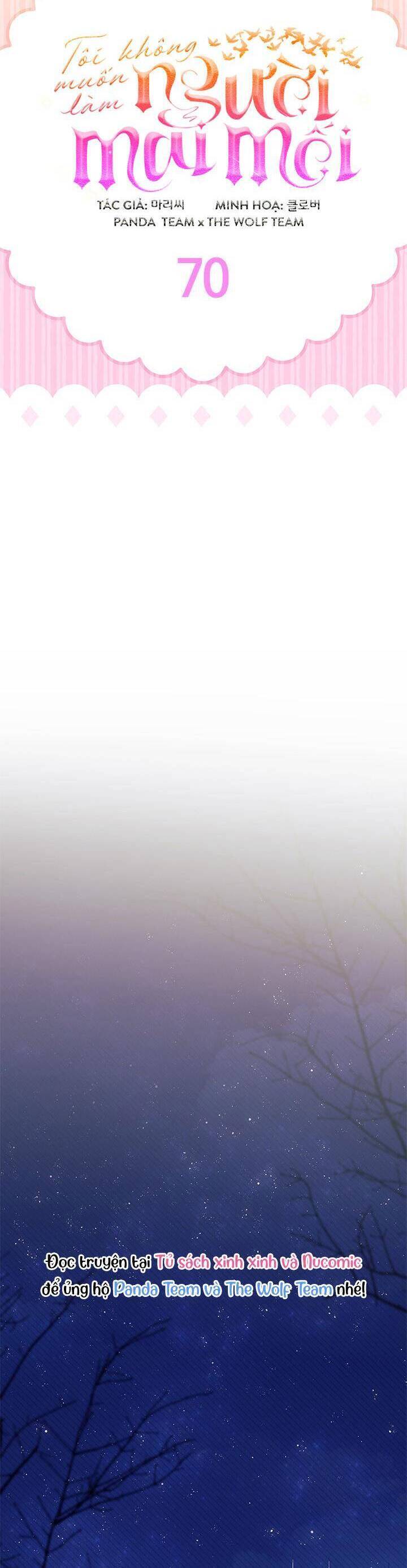 Tôi Không Muốn Làm Người Mai Mối Chap 70 - Next Chap 71