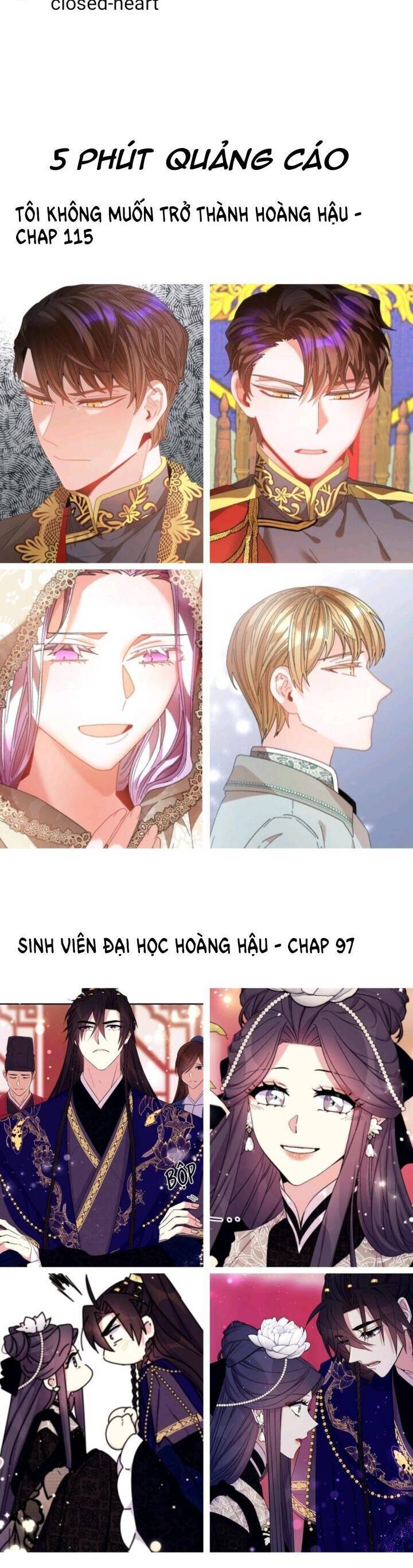 Tôi Không Muốn Trở Thành Hoàng Hậu Chap 115 - Next Chap 116