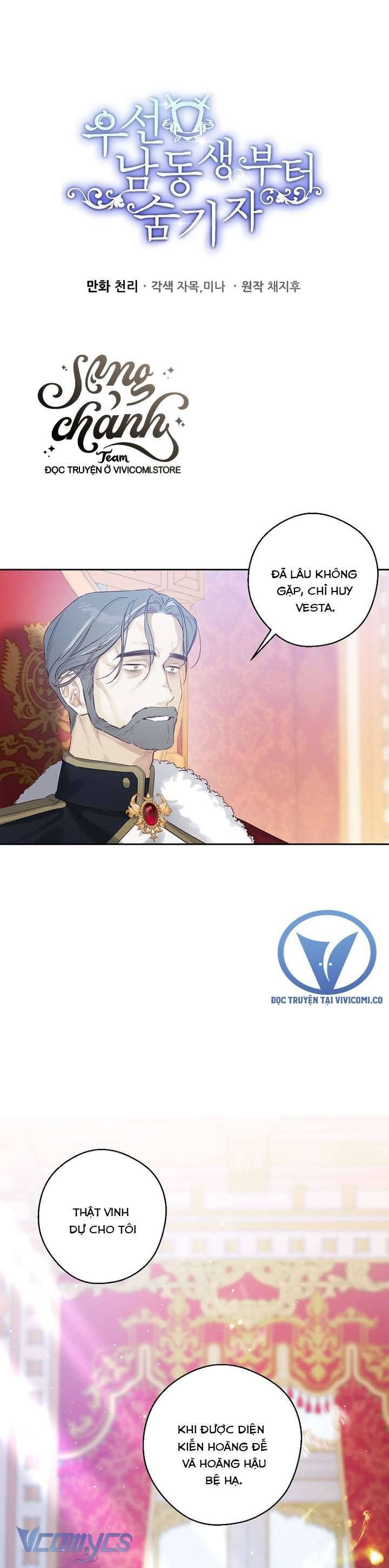 Tôi Phải Giấu Em Trai Trước Đã Chap 73 - Next Chap 74