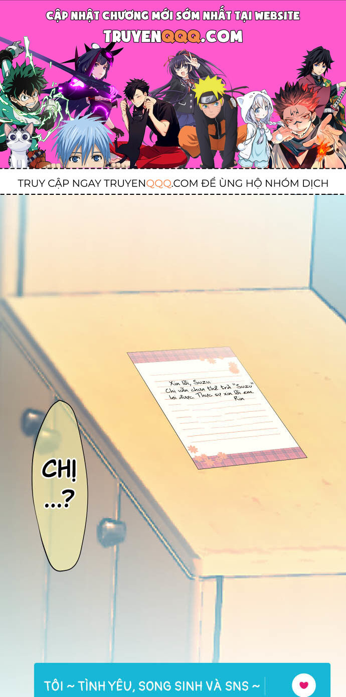 Tôi ~ Tình Yêu, Song Sinh Và Sns ~ Chap 11 - Next Chap 12